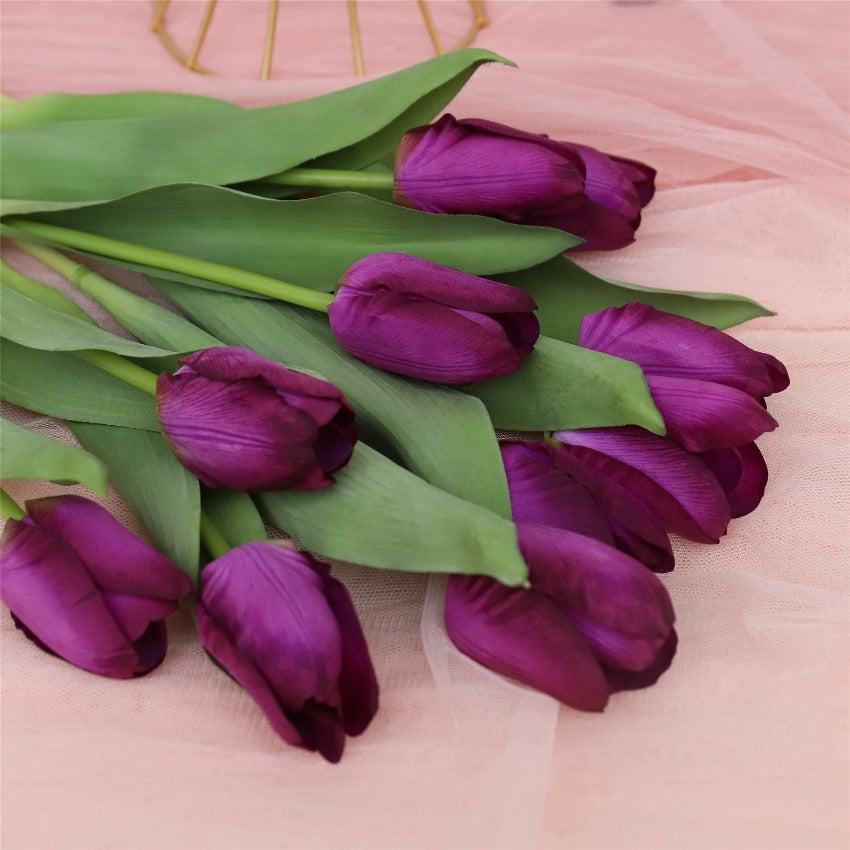 Faux Tulip Flower Decorations Wedding Flowers