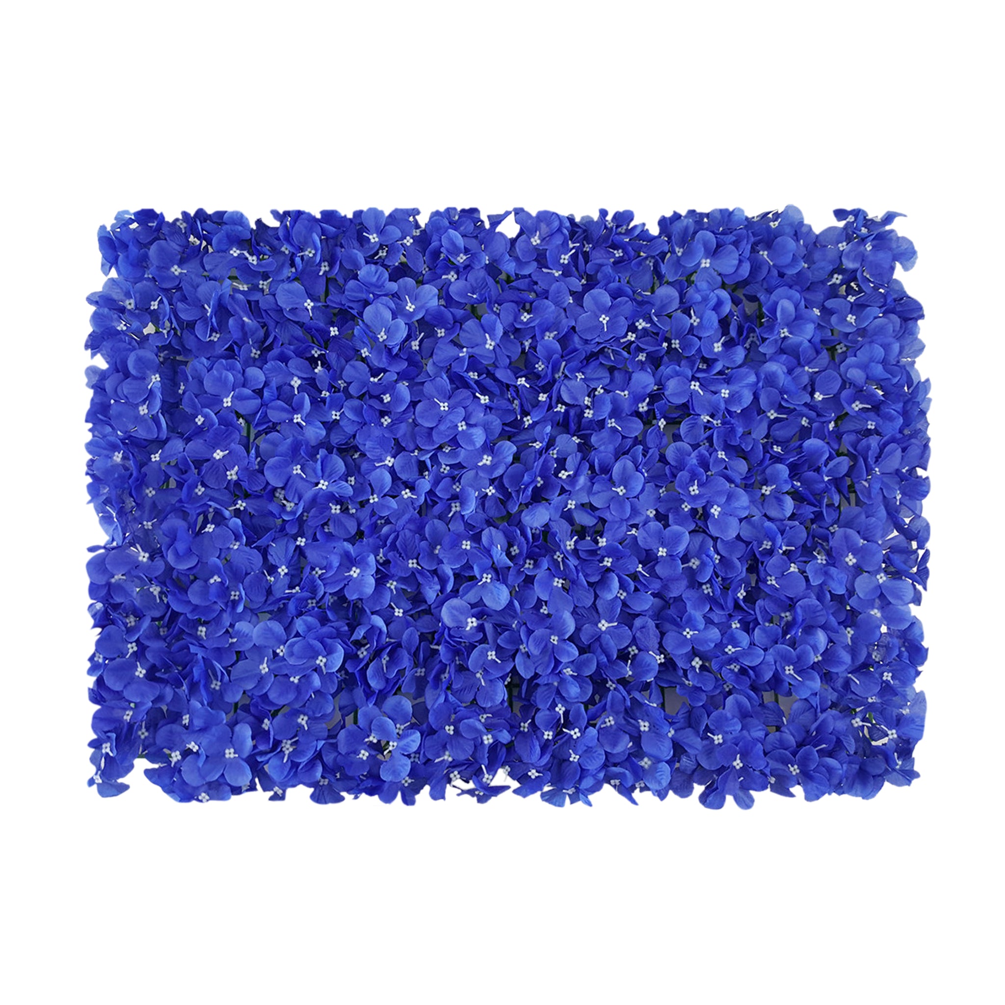Royal Blue Wedding Photography Backdrops Silk Hydrangea Flower Panel