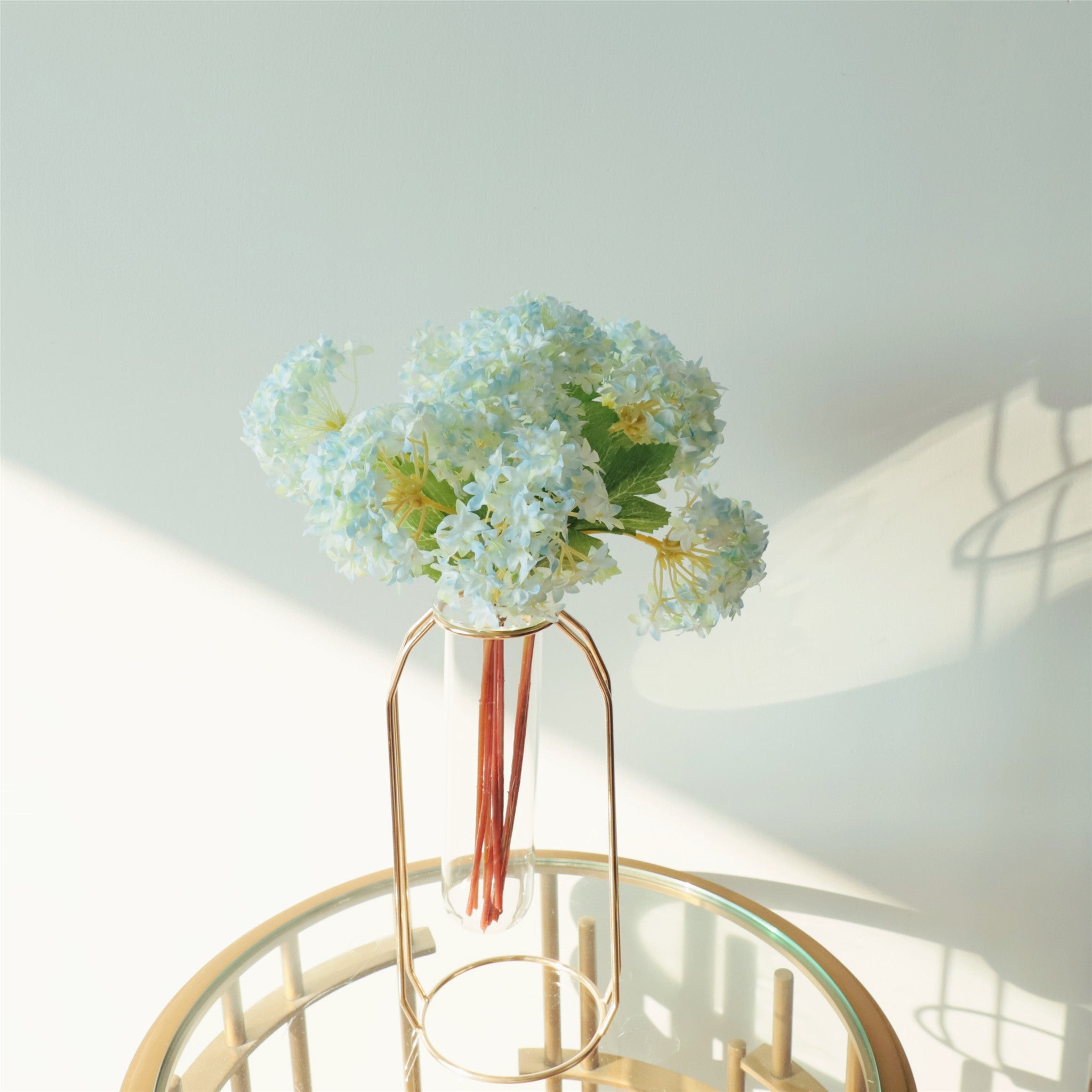 Faux Hydrangea Bundle Mini Hydrangeas Flowers