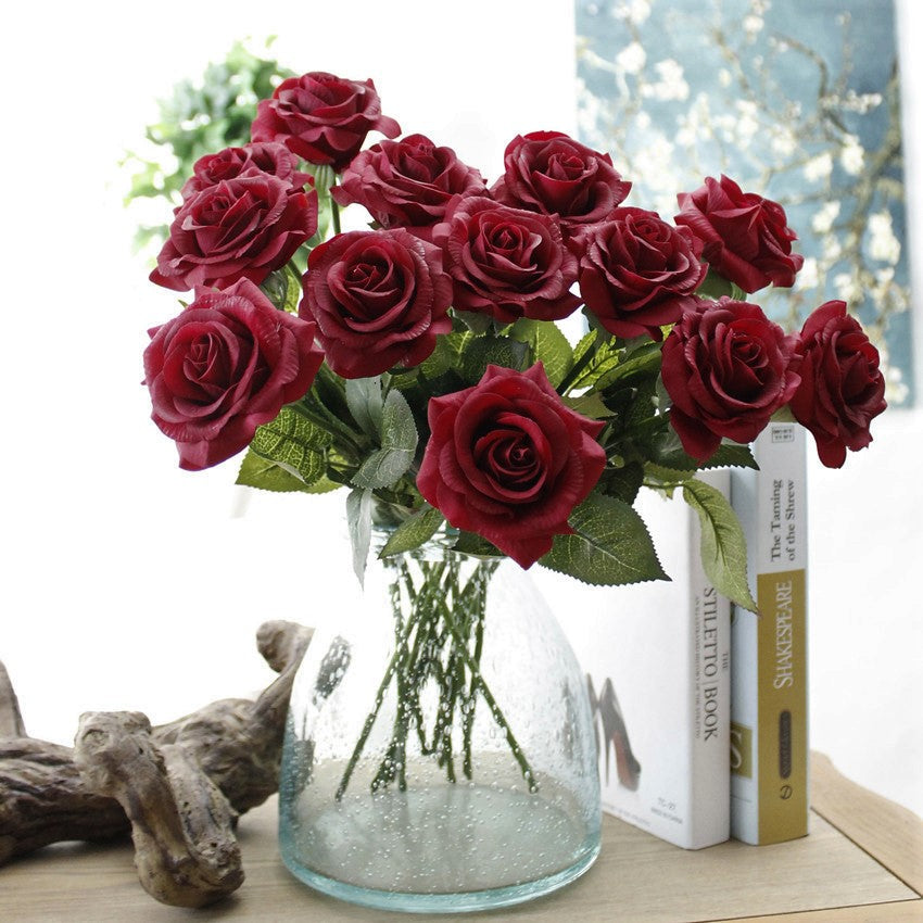 Real Touch Roses Realistic Flowers Home Decor