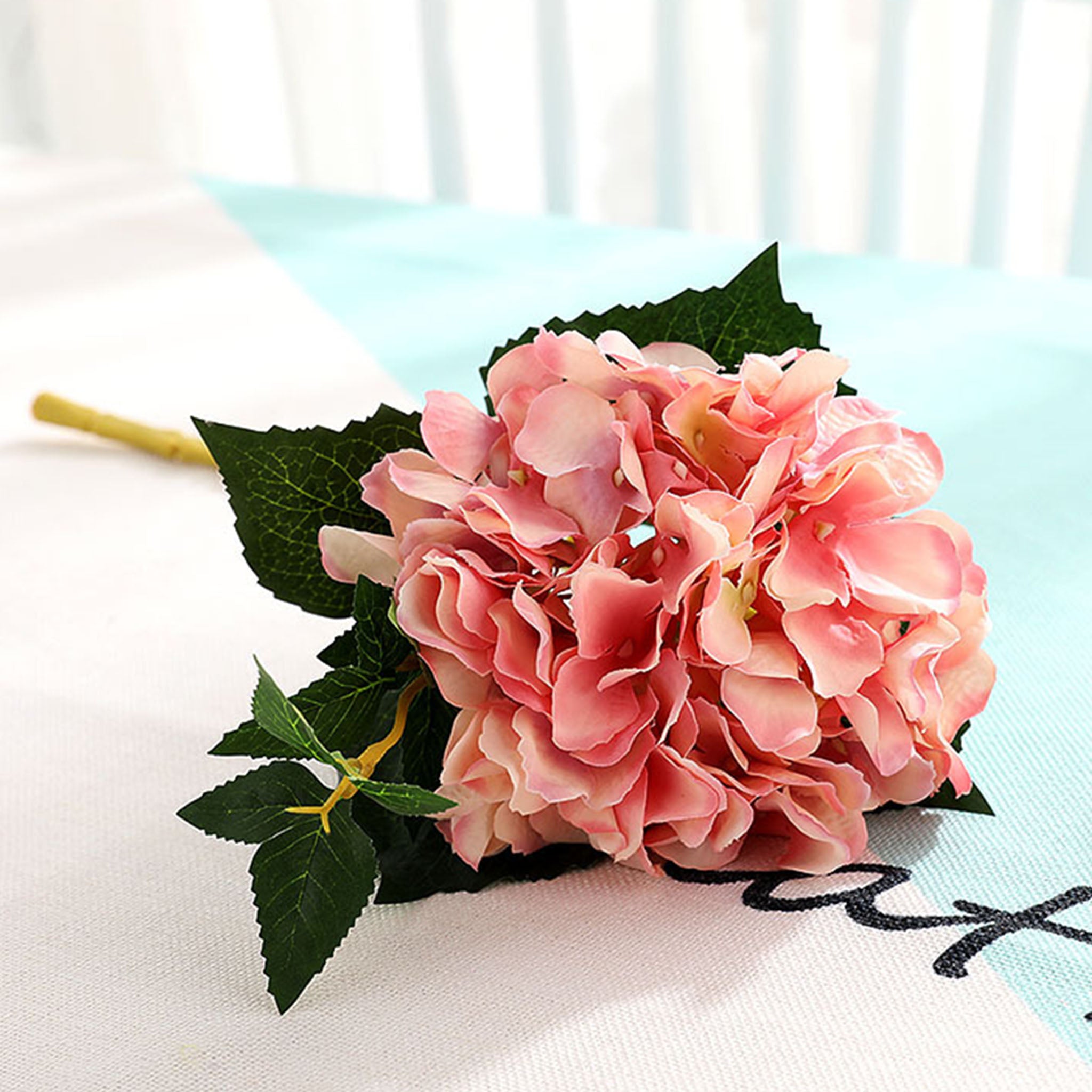 Artificial Hydrangea Flowers Tall 17 inch