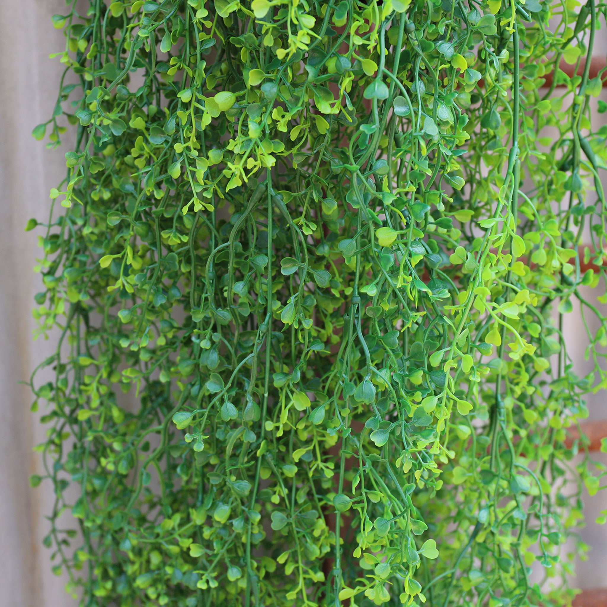 Plastic Hanging Plant Leaf Vines for Outdoor