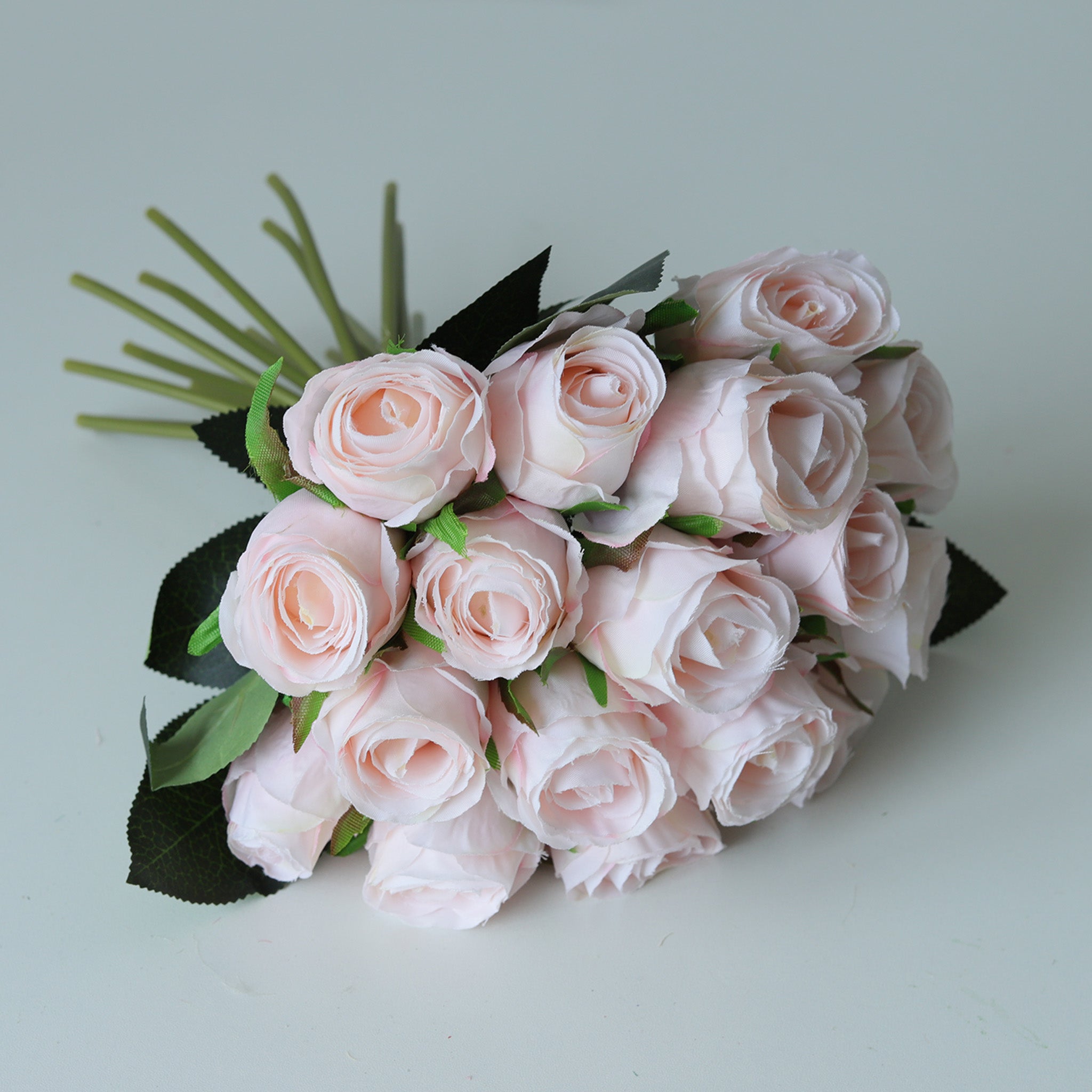 Artificial Silk Rose Buds Bouquet