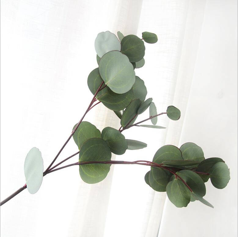 Silver Dollar Eucalyptus Tall Artificial Greenery Plants for Christmas Decorations