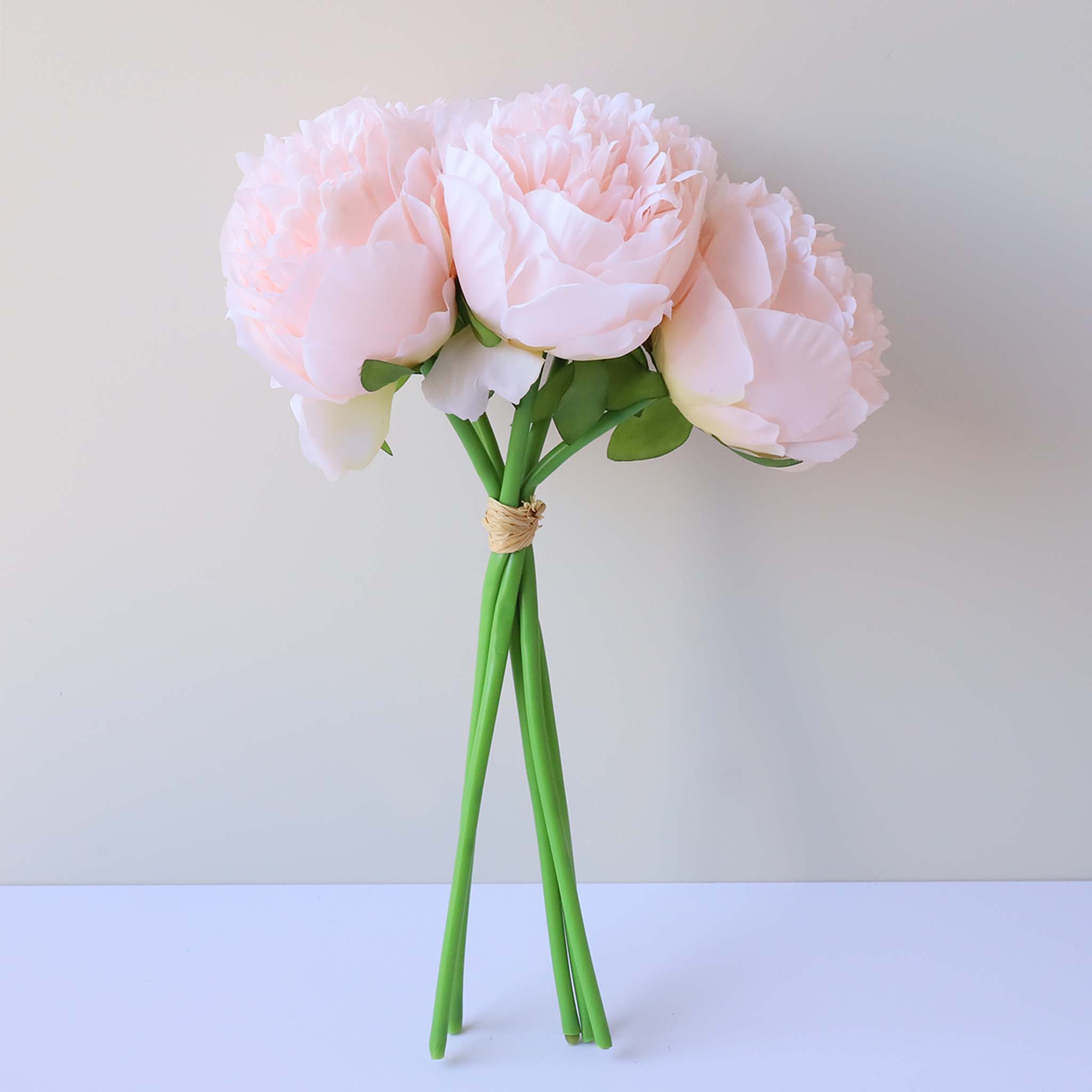 Silk Peony Bouquet Wedding Decoration Fake Flower Arrangement