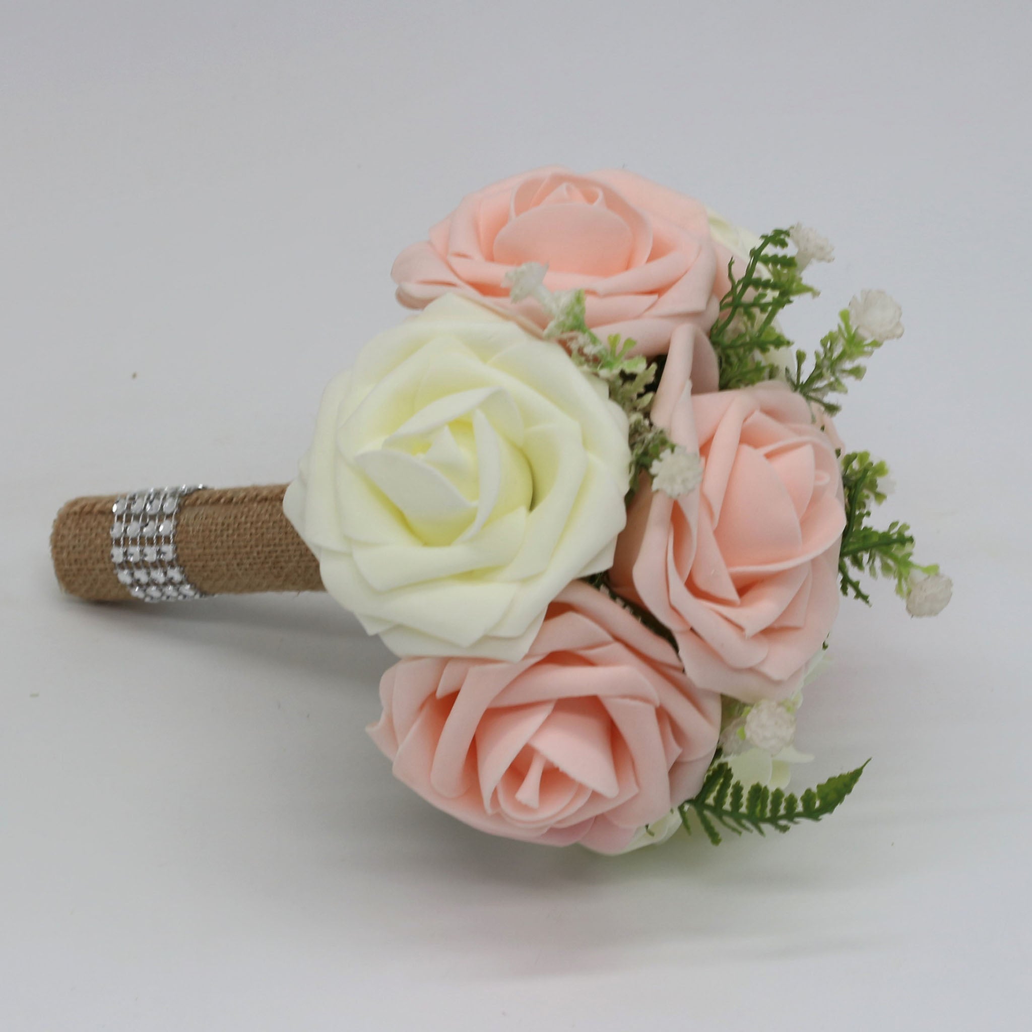 Flower Girl Bouquet Blush Ivory Small Bouquet