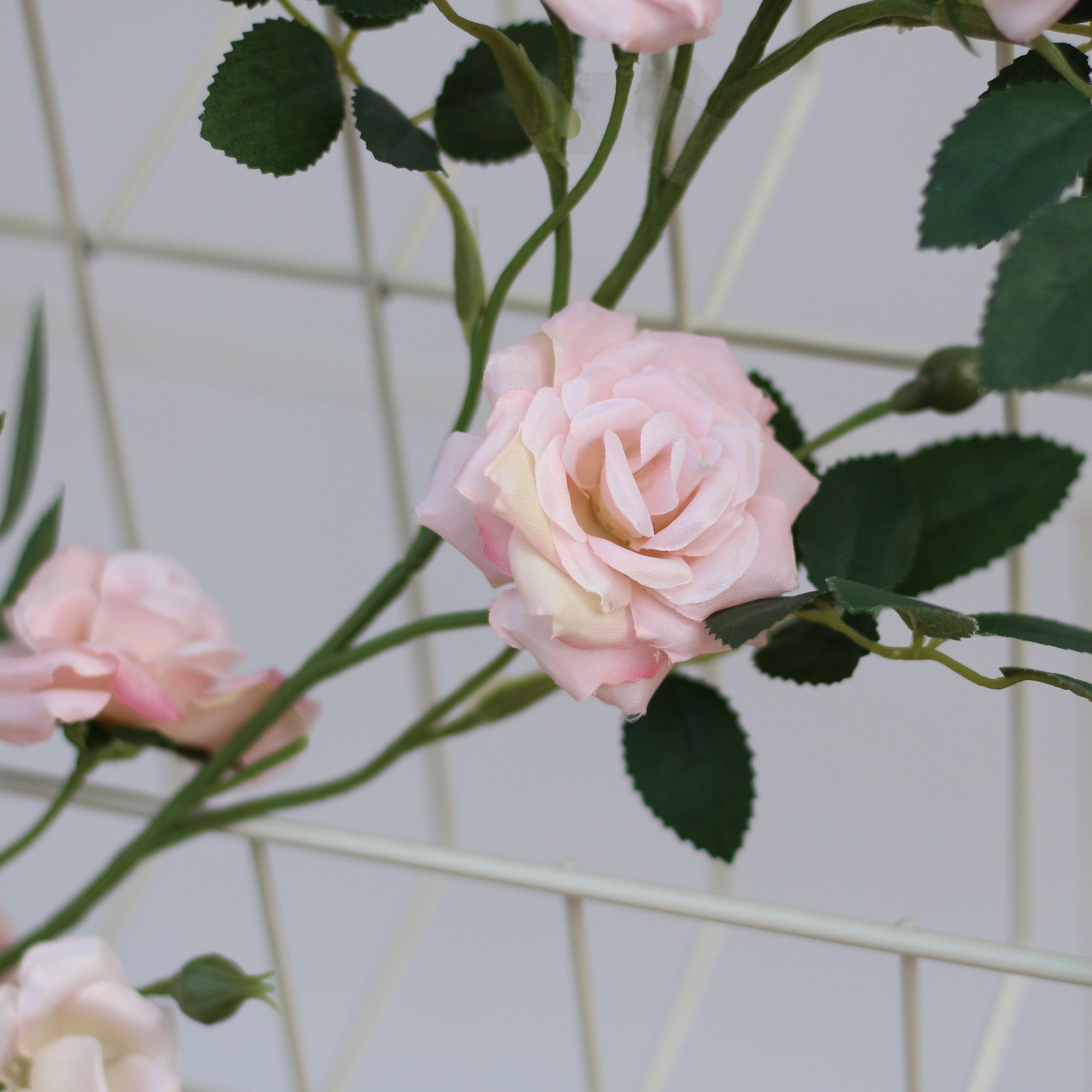 Wedding Arch Flower Vines Artificial Rose Garlands Outdoor Decor