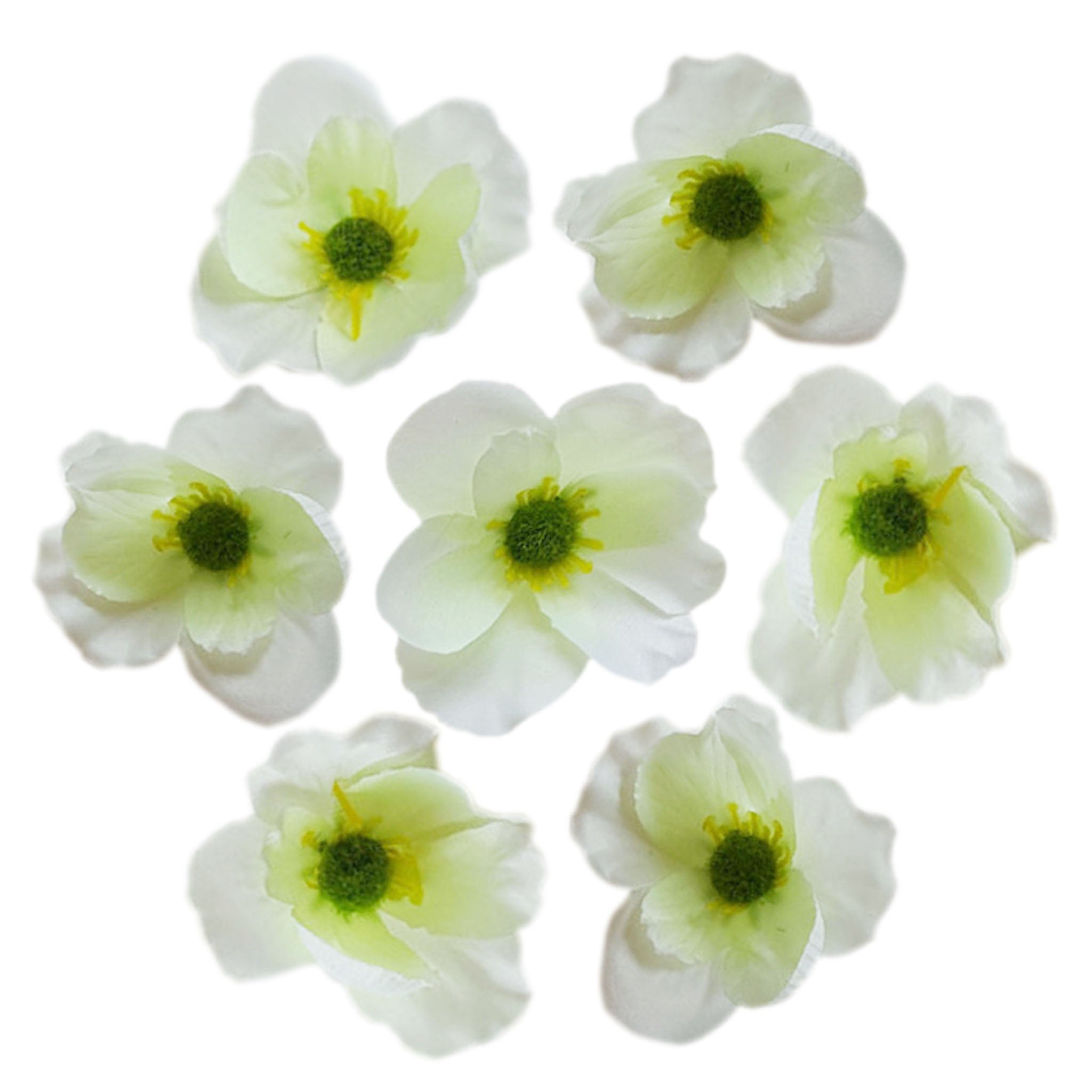 Silk Poppy Flowers Artificial Anemones