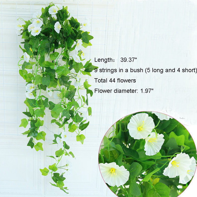 Artificial Ivy Morning Glory Hanging Flower Vines