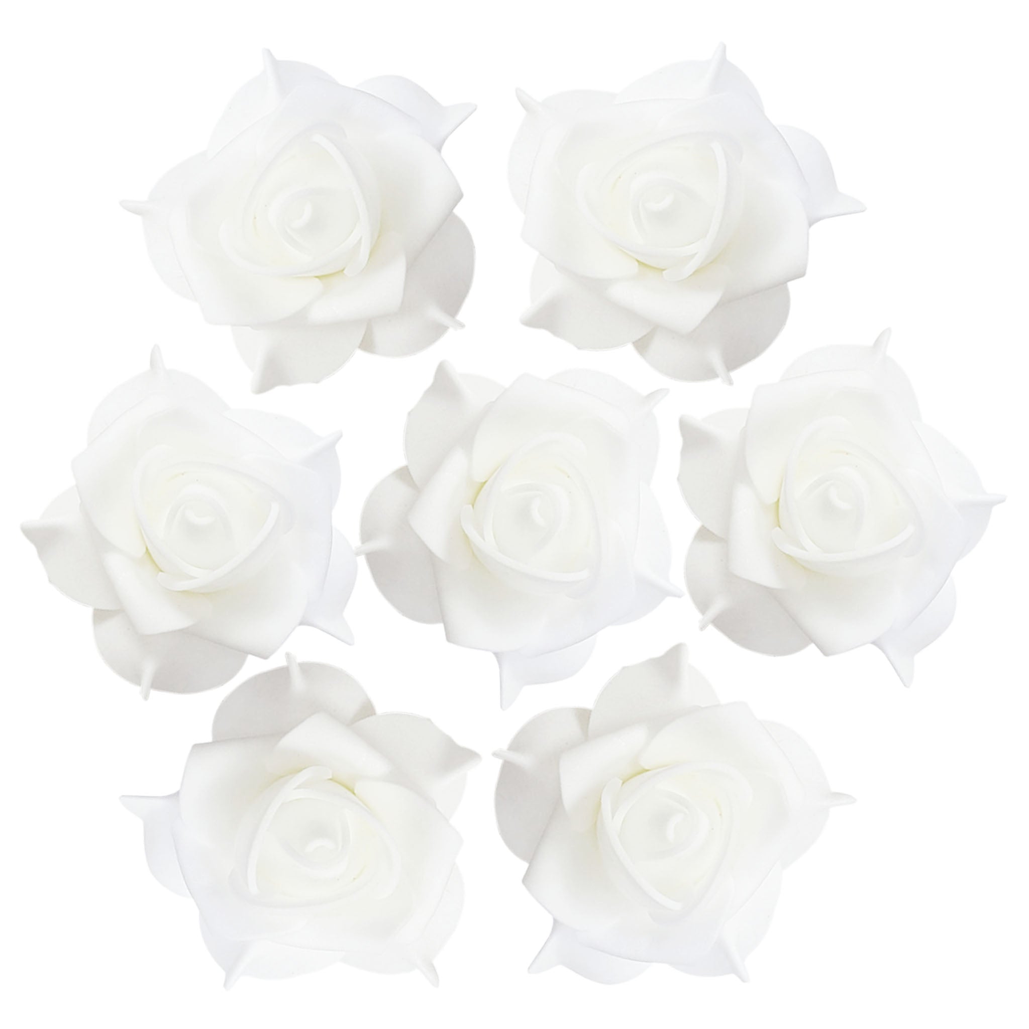 Bulk Flowers Heads Artificial Roses Wholesale 100 pcs for DIY Flower Balls