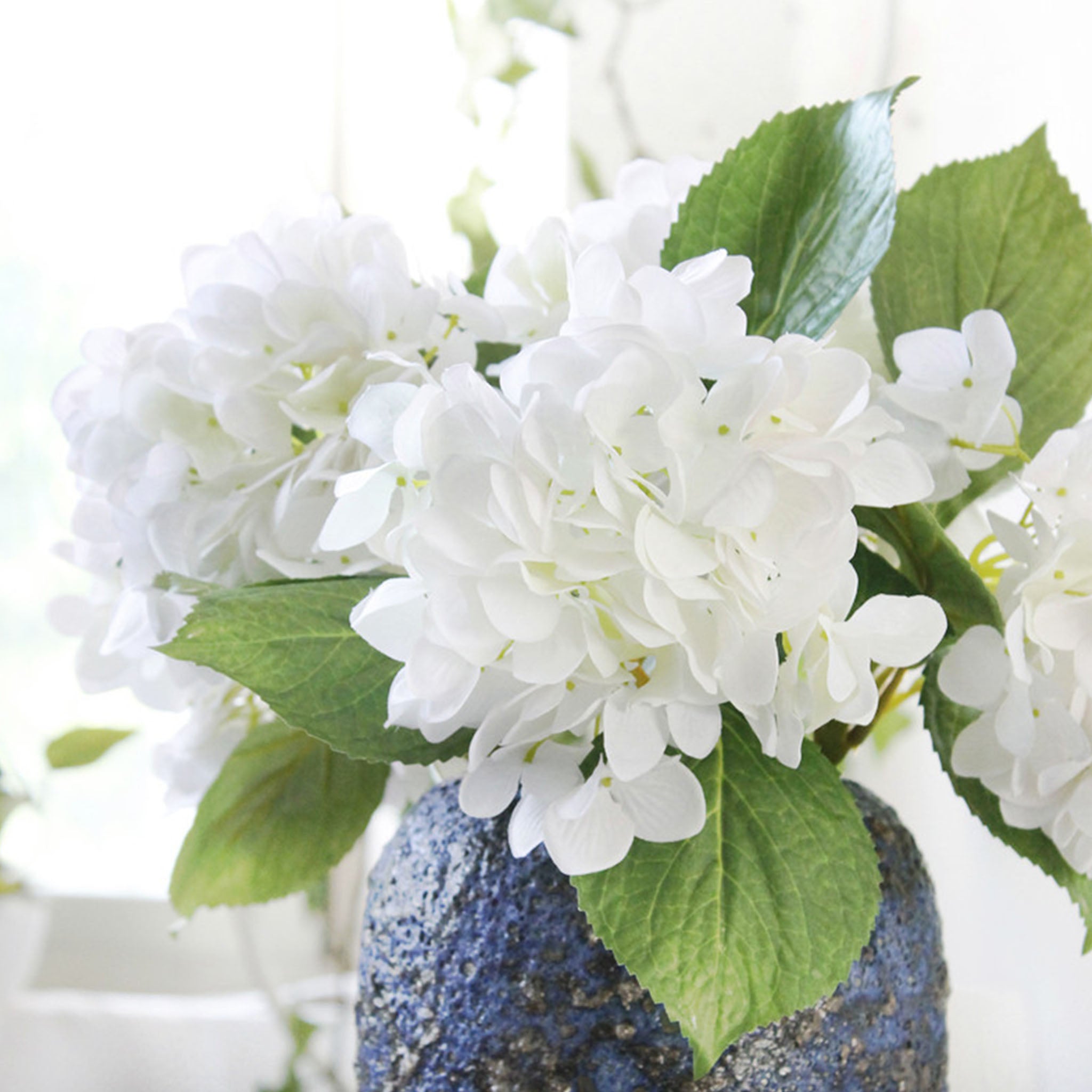 Artificial Hydrangea Flowers Silk Hydrangeas
