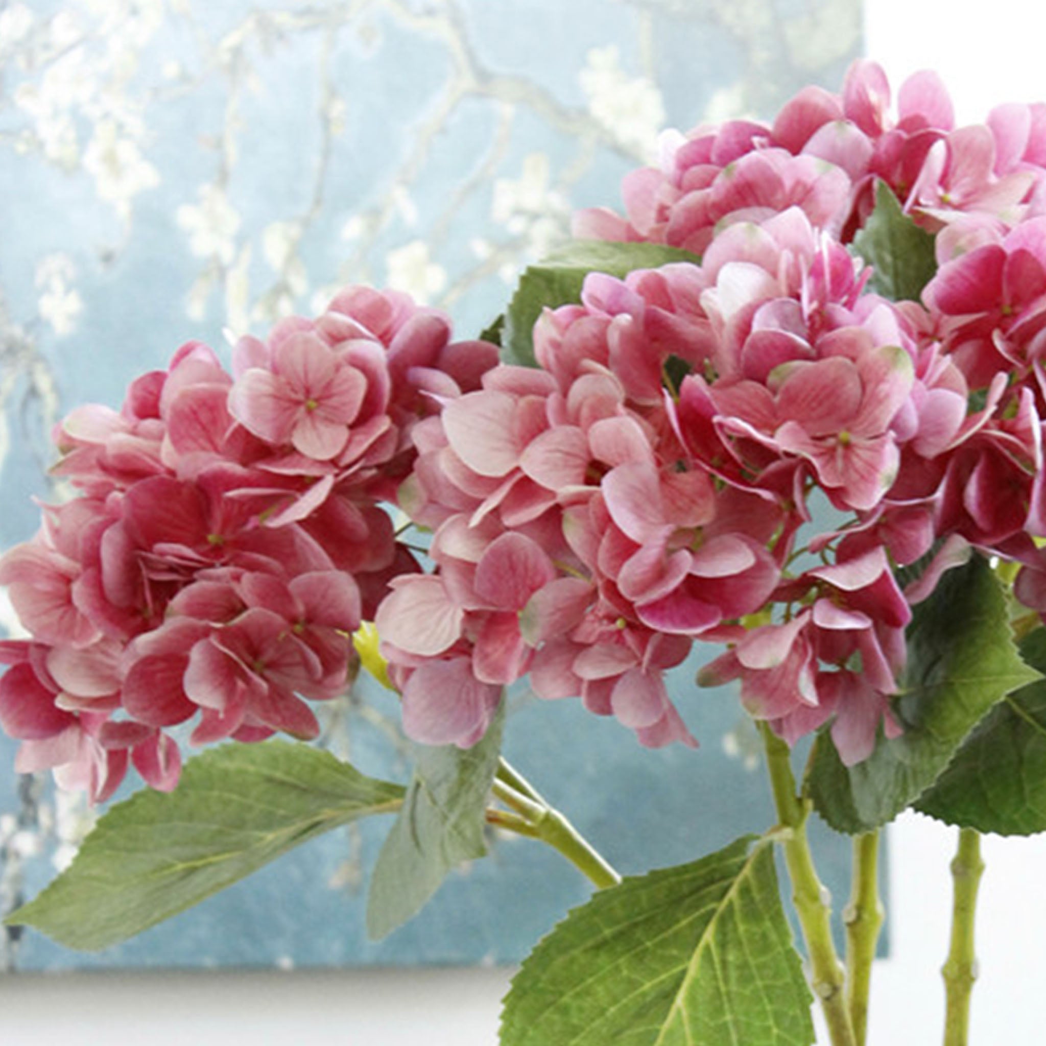 Artificial Hydrangea Flowers Silk Hydrangeas