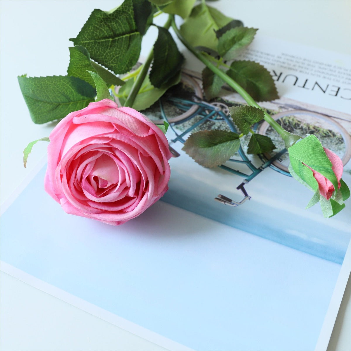 Real Looking Fake Flowers Realistic Cabbage Roses