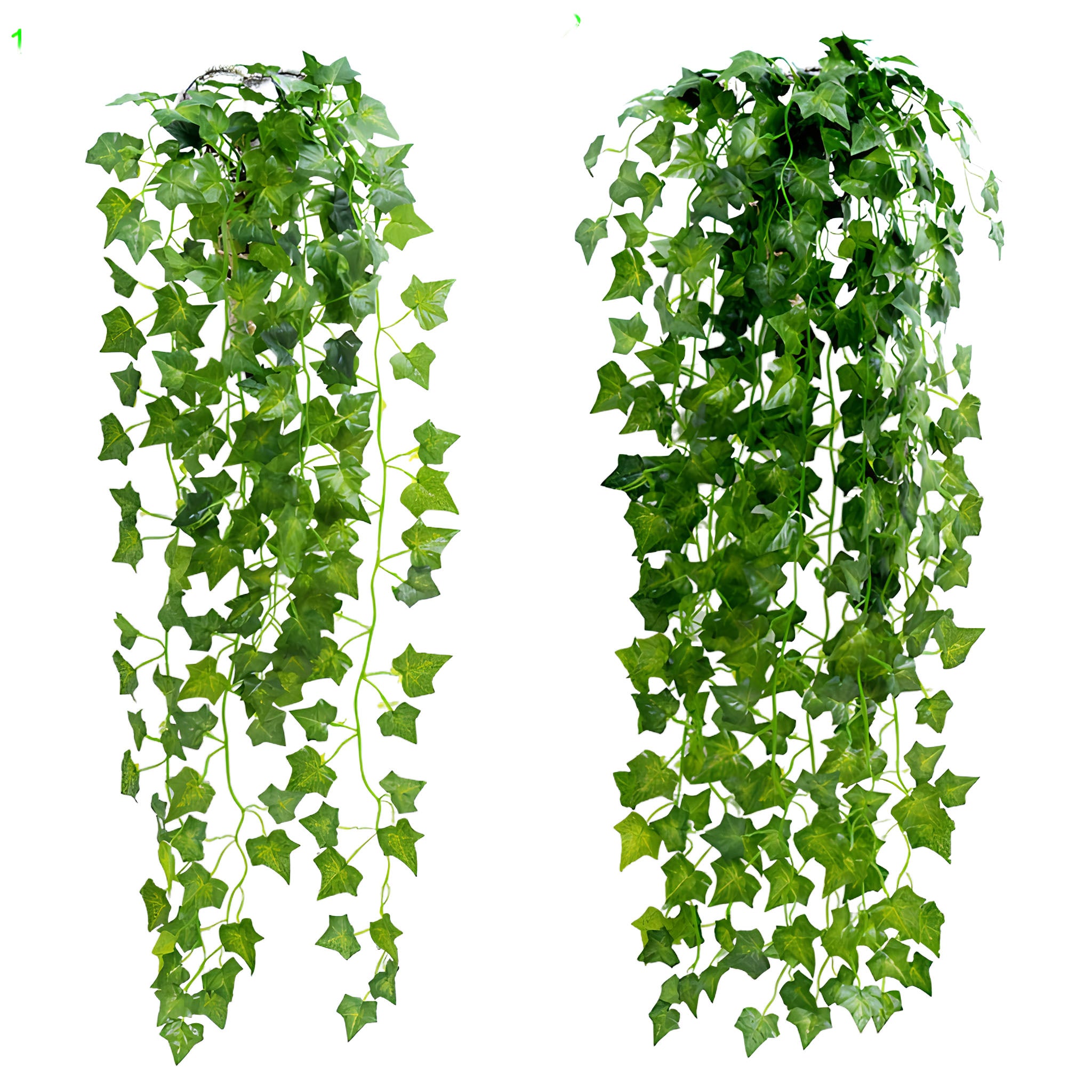 Hanging Plants Fake Leaf Garlands 35"