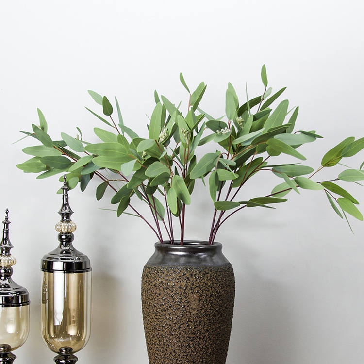 Artificial Eucalyptus Faux Greenery for Flower Arrangement