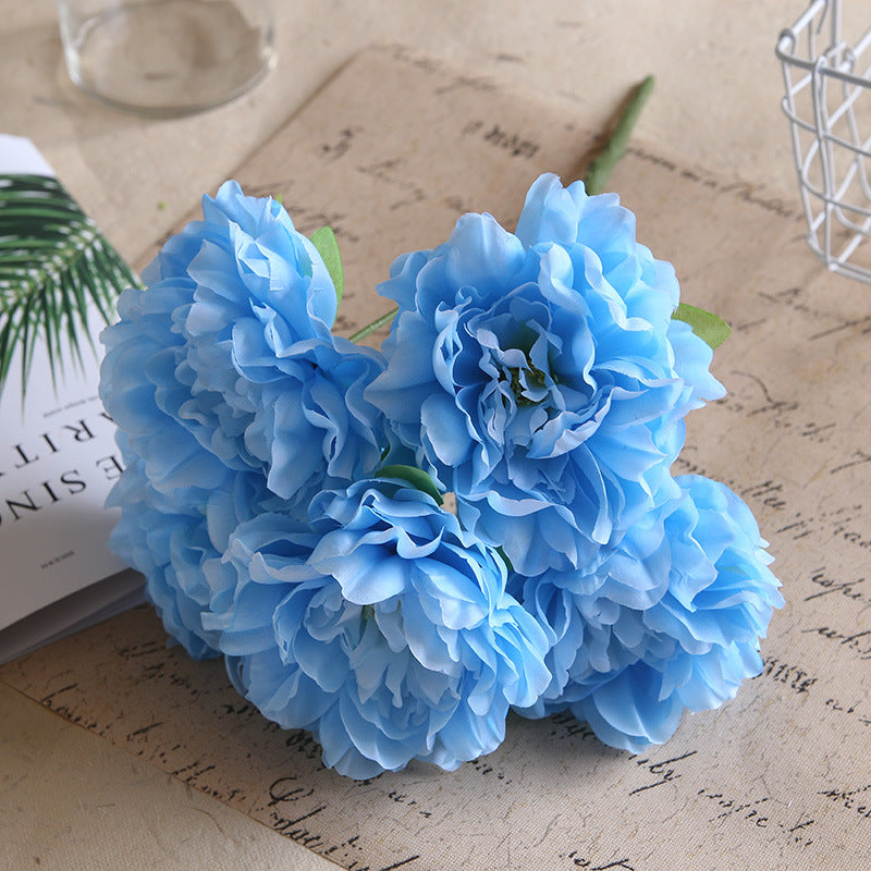 Fake Peony Flowers Artificial Wedding Floral Arrangement