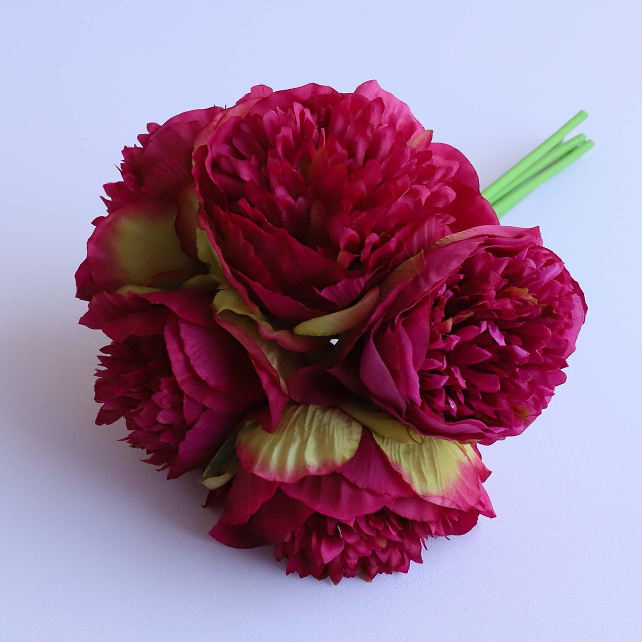 Silk Peony Bouquet Wedding Decoration Fake Flower Arrangement