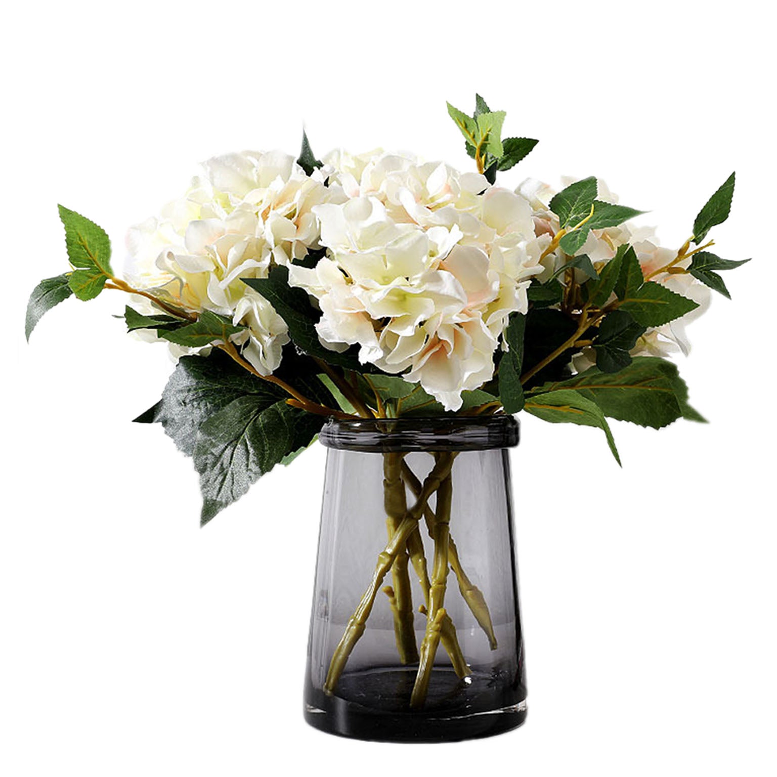 Silk Hydrangea Individual Stem Artificial Flower