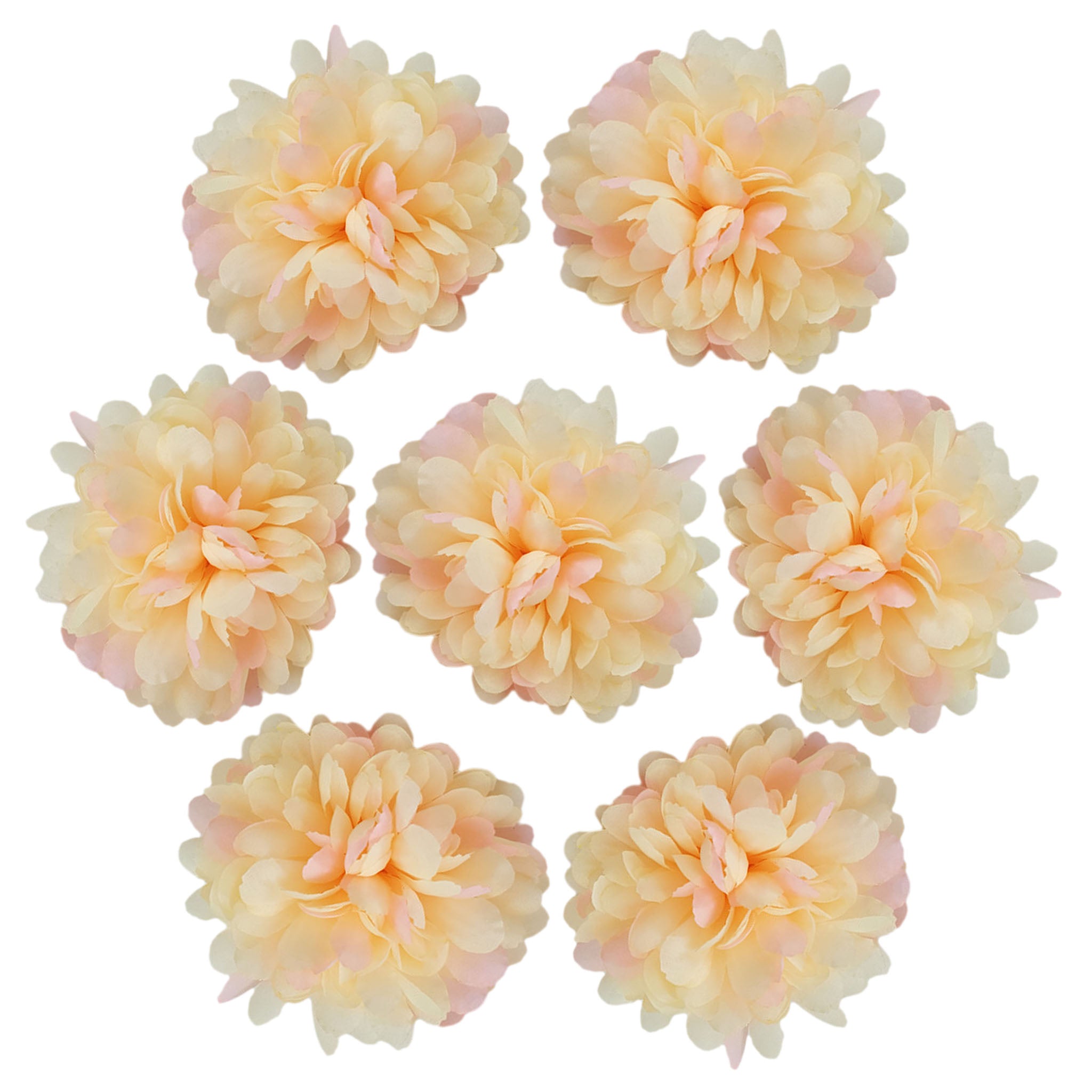 Silk Flowers Bulk Artificial Daisy Flower Heads Wholesale Bulk 100 pcs