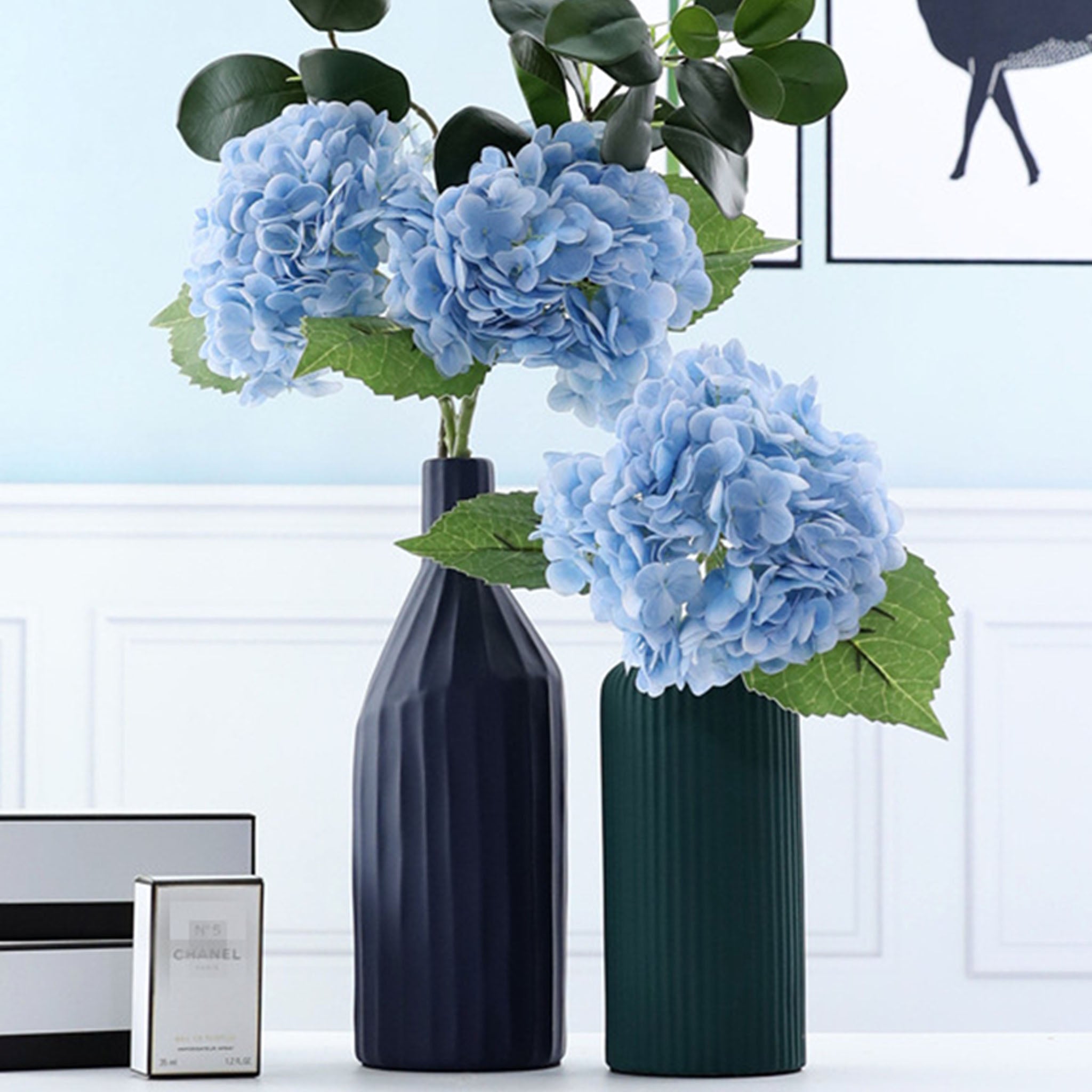 Fake Hydrangea Bushes Large Bloom Hydrangeas