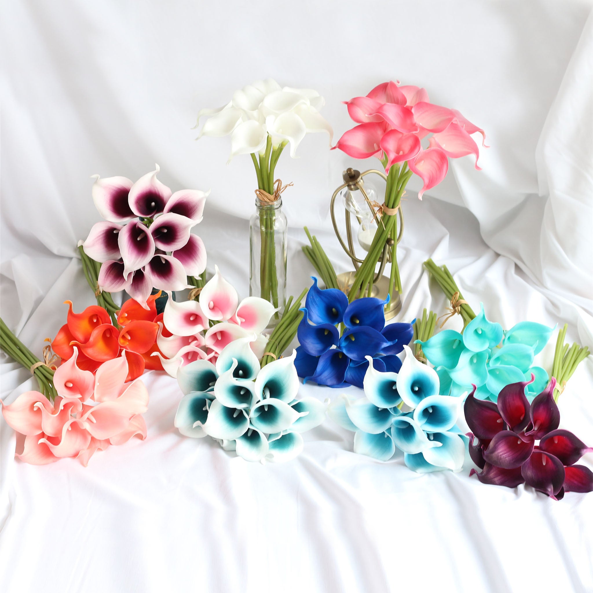 Calla Lily Bouquet Artificial Flowers 10pcs