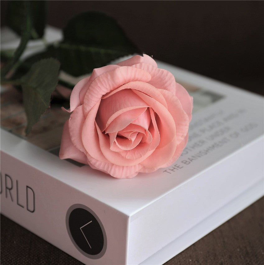 Dusty Rose Wedding Flowers Real Touch Roses
