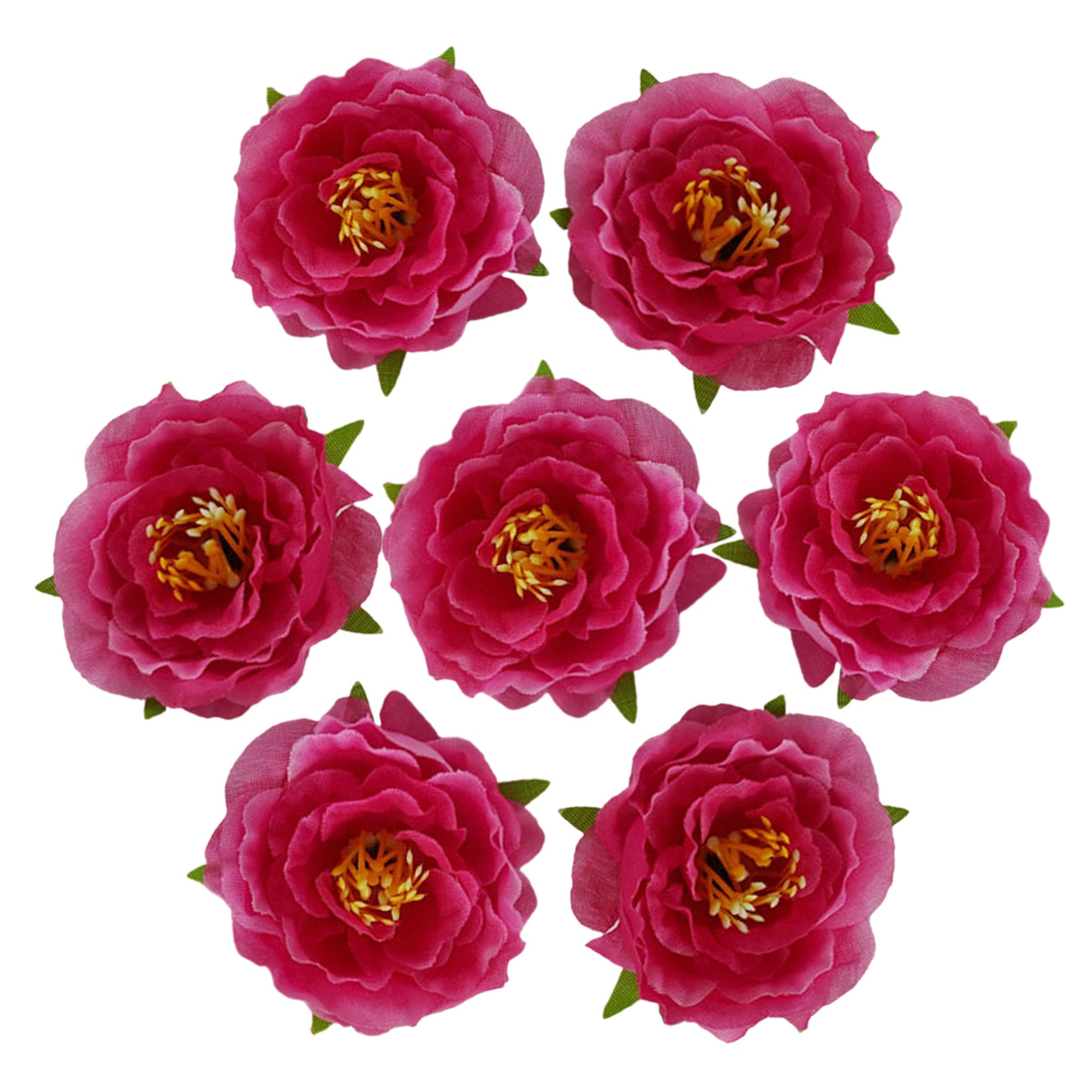 Small Silk Flowers 100 Bulk 2"