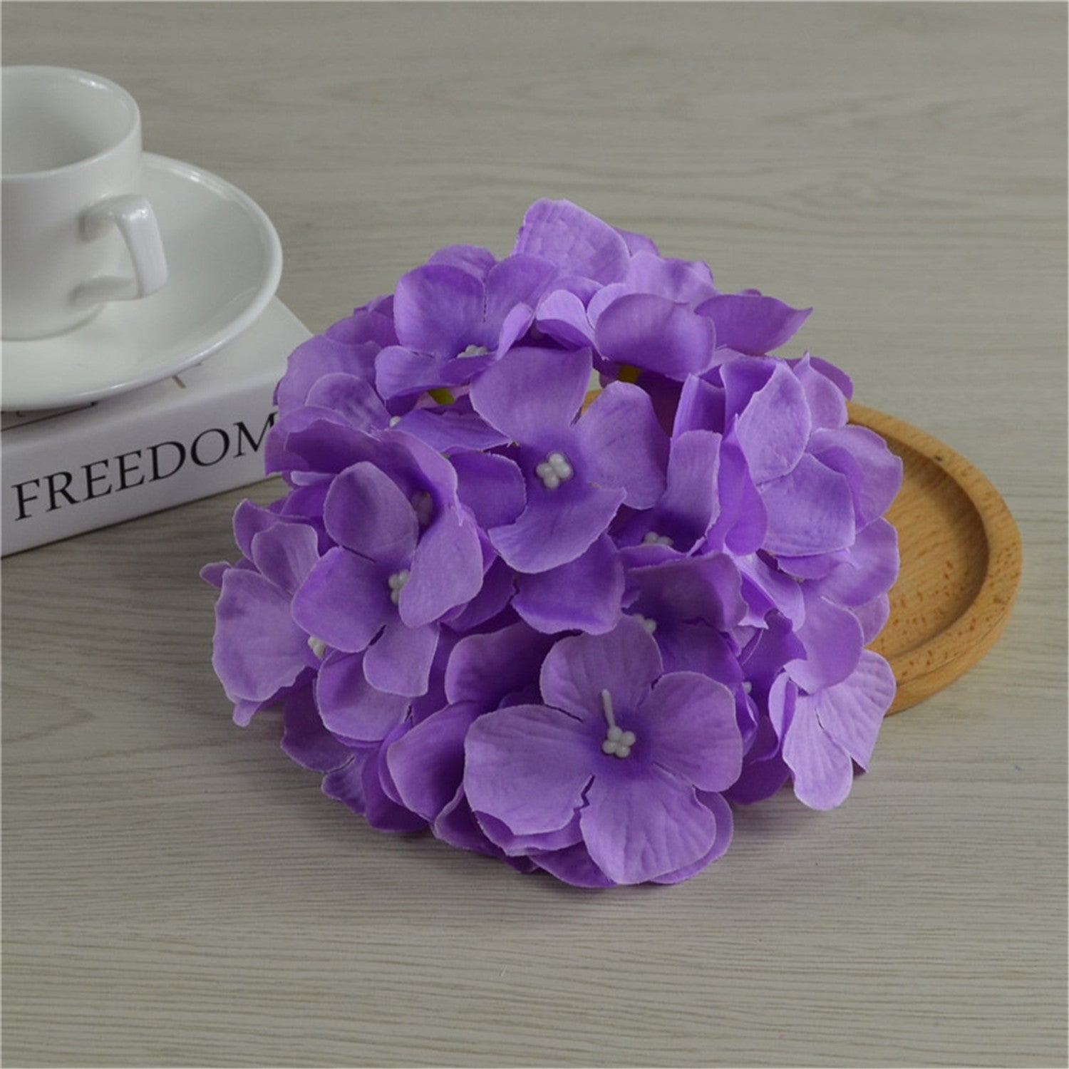 Silk Hydrangea Giant Flower Heads10pcs