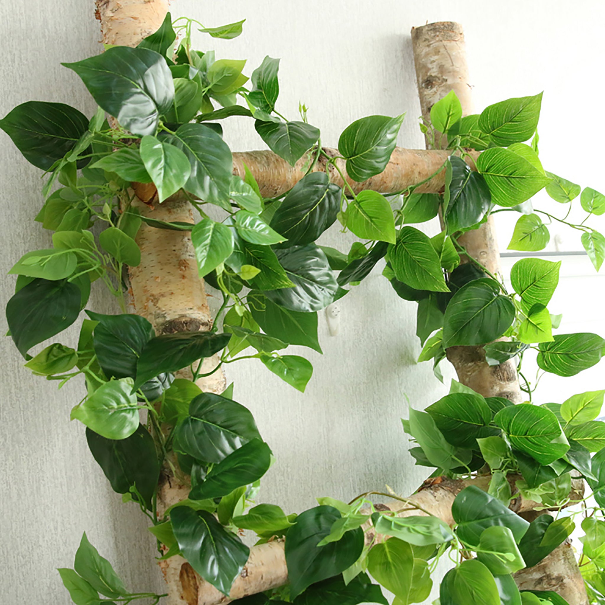Artificial Hanging Plants Leaf Garland 100"
