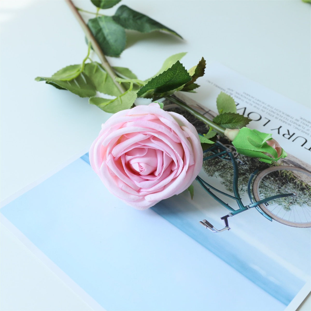 Real Looking Fake Flowers Realistic Cabbage Roses