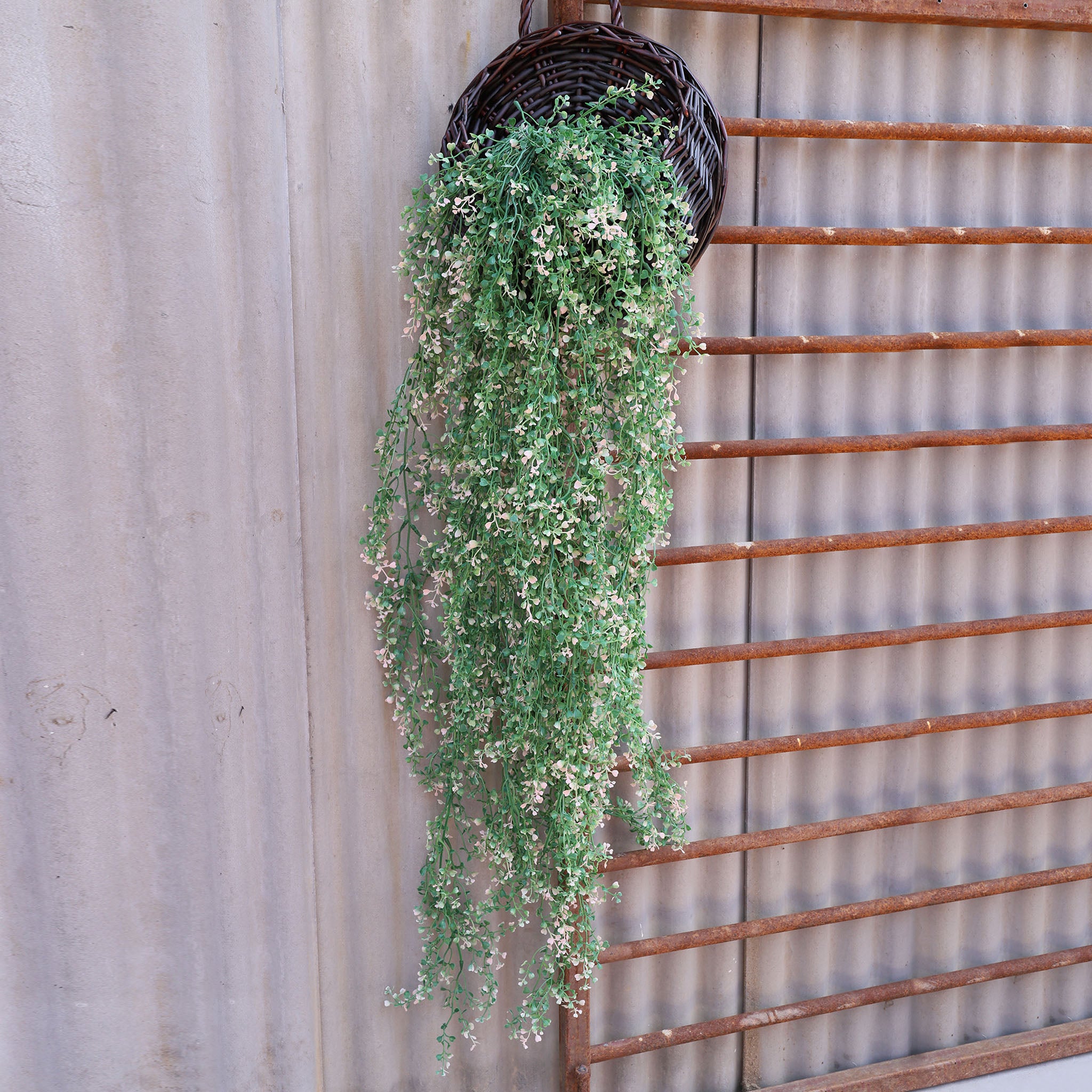 Plastic Hanging Plant Leaf Vines for Outdoor