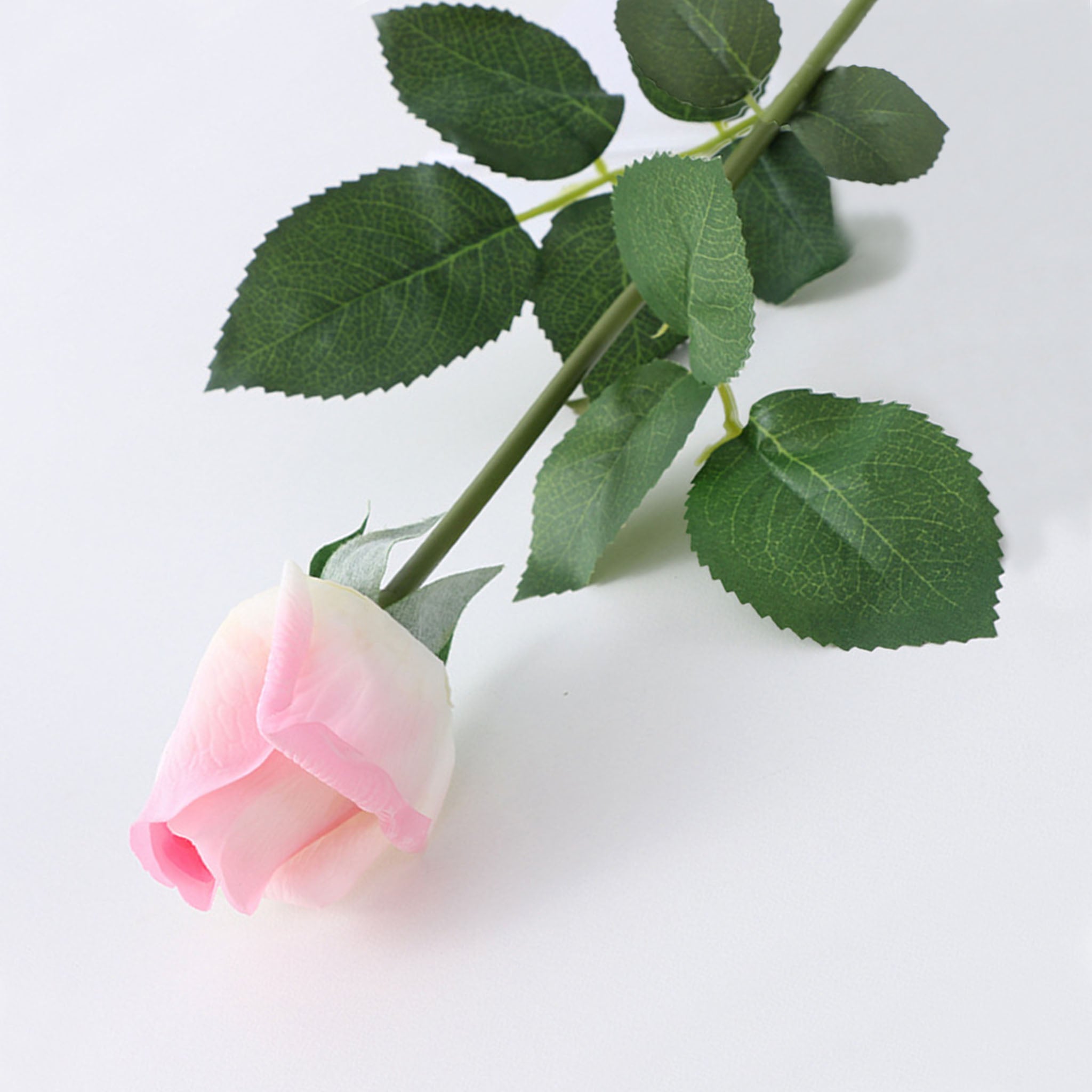 Real Touch Flowers Silk Rosebud Faux Flower