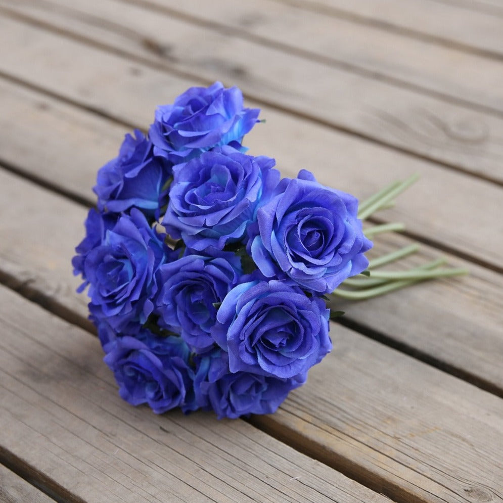 Wedding Bouquet Flowers Silk Rose Bouquet for Bridesmaid