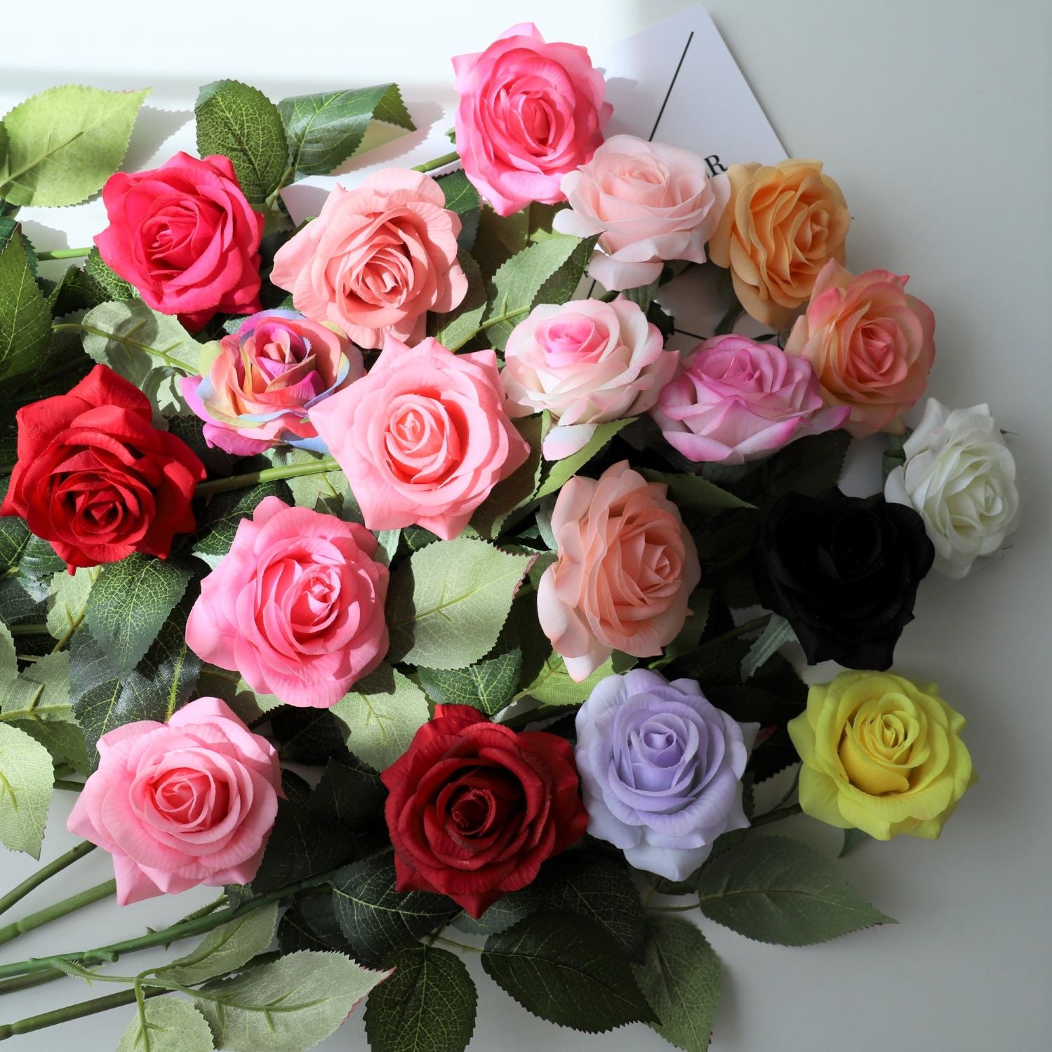 Real Touch Roses Realistic Flowers Home Decor