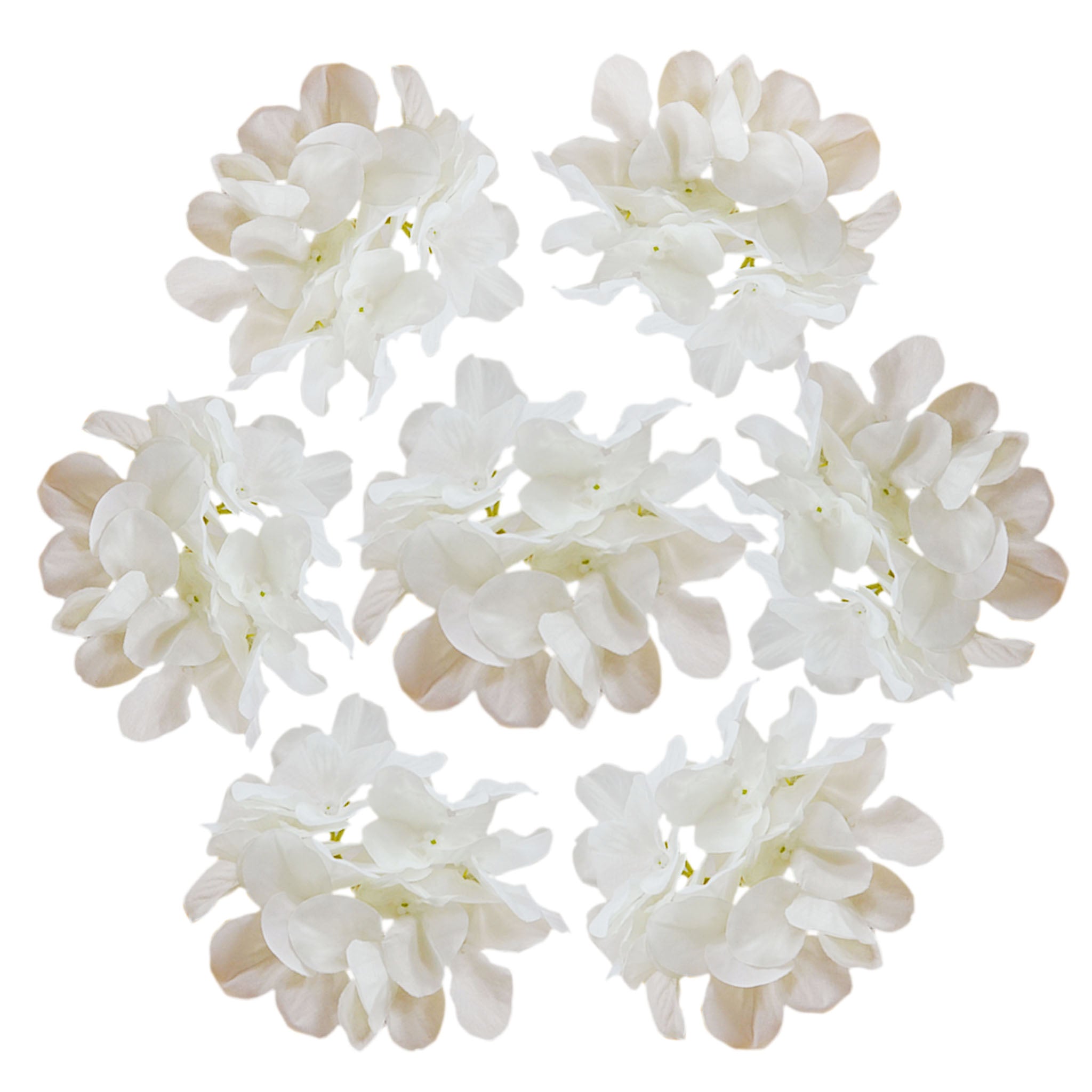 Silk Hydrangea Artificial Hydrangea 20 Flowers for Crafts Cake Topper Backdrops