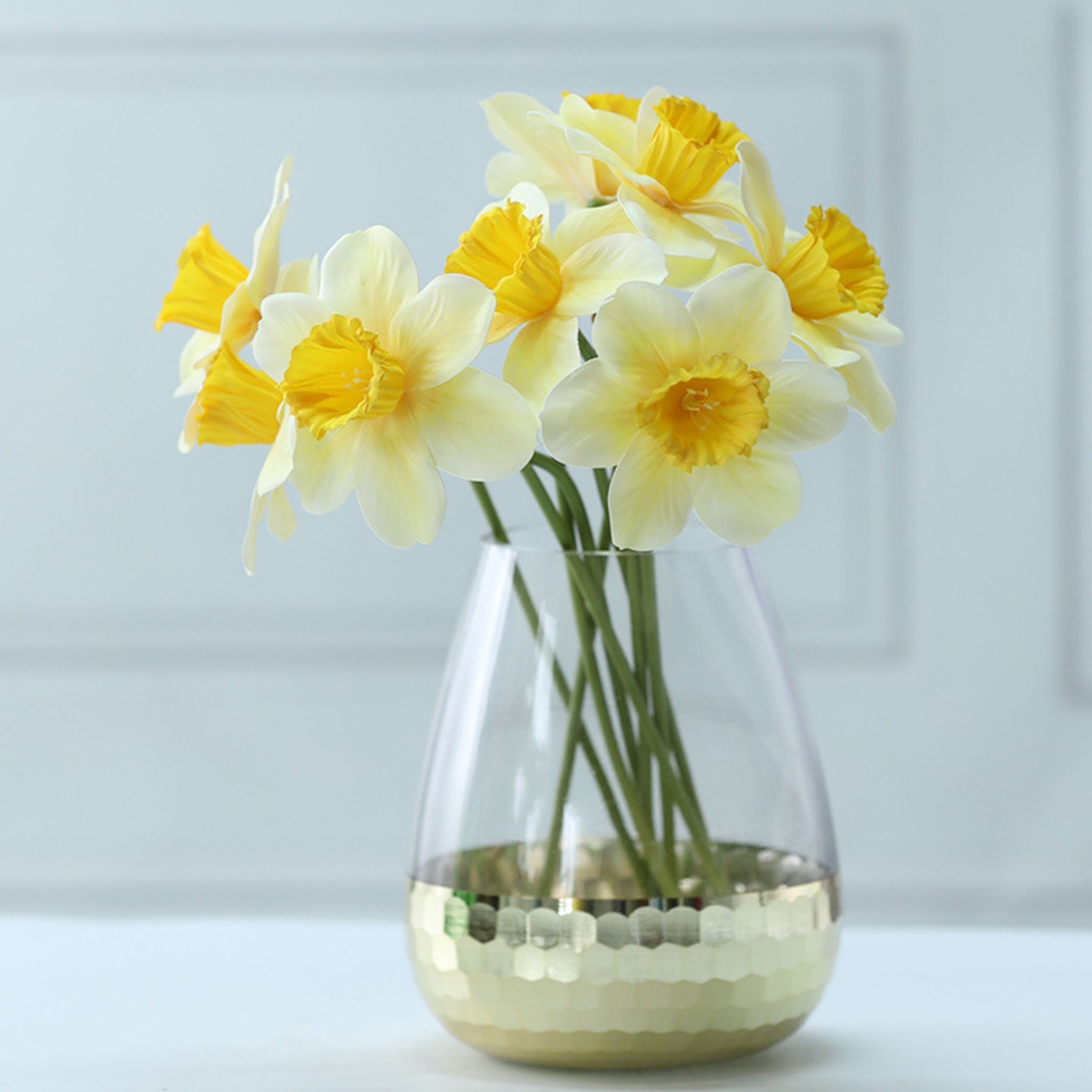 Artificial Daffodil Flowers for Wedding Arrangement