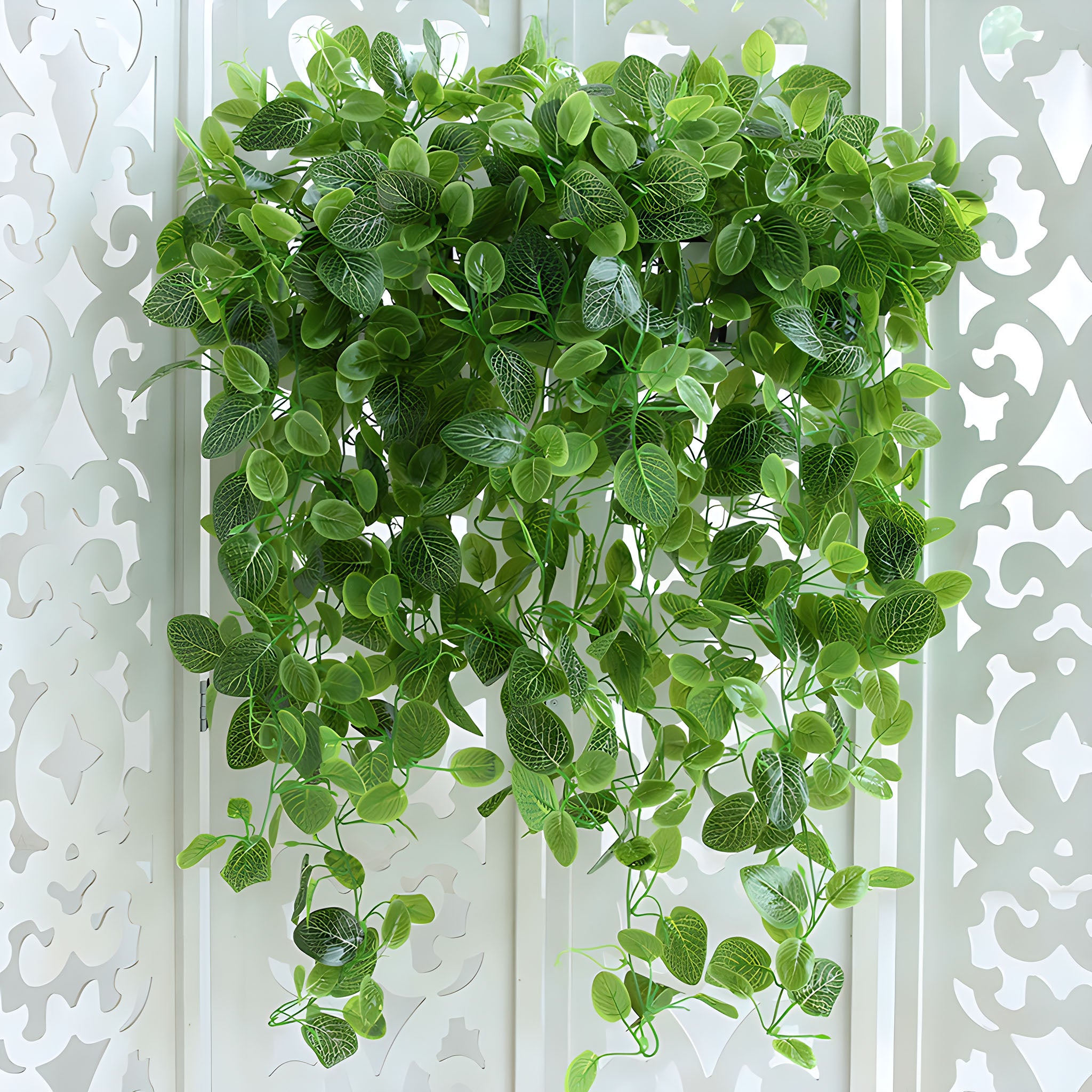 Fake Hanging Plant Artificial Pothos Vines Indoor