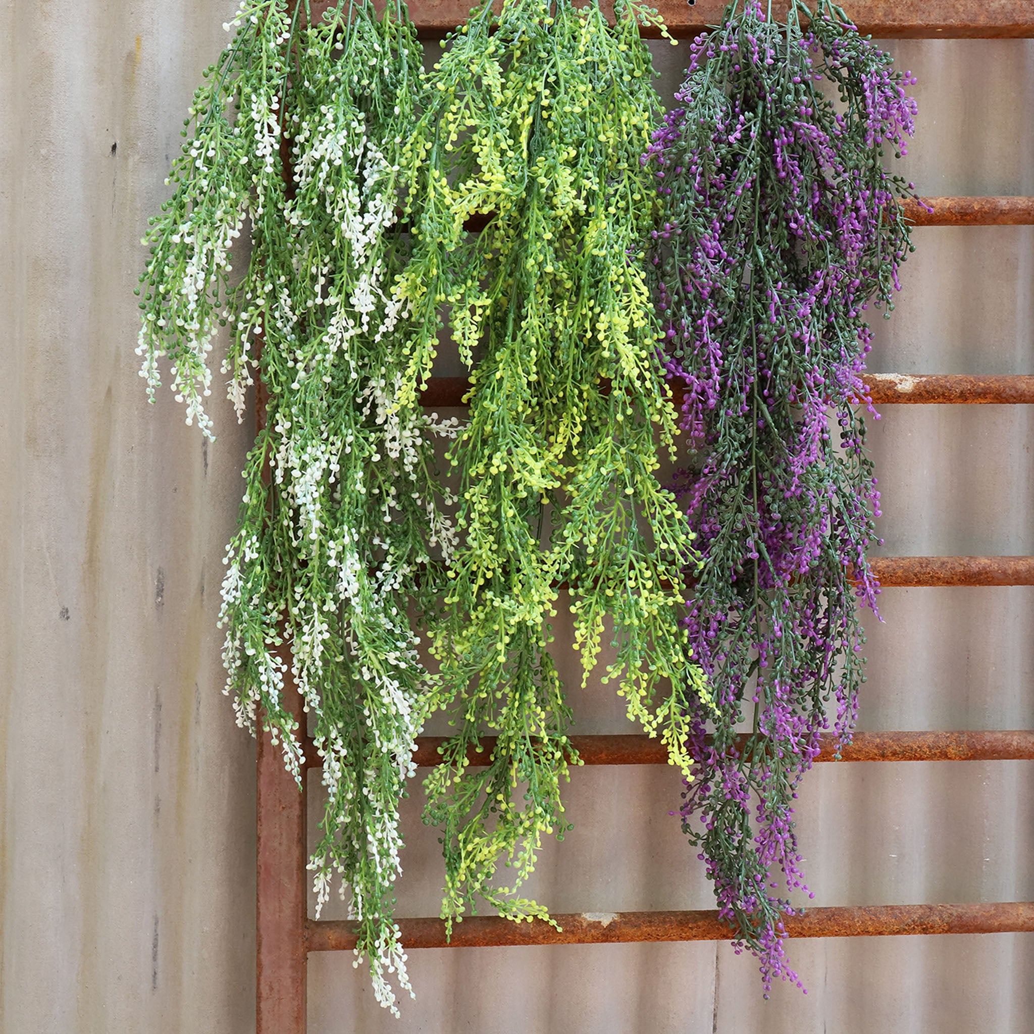 Artificial Hanging Plants for Wall Basket Planters