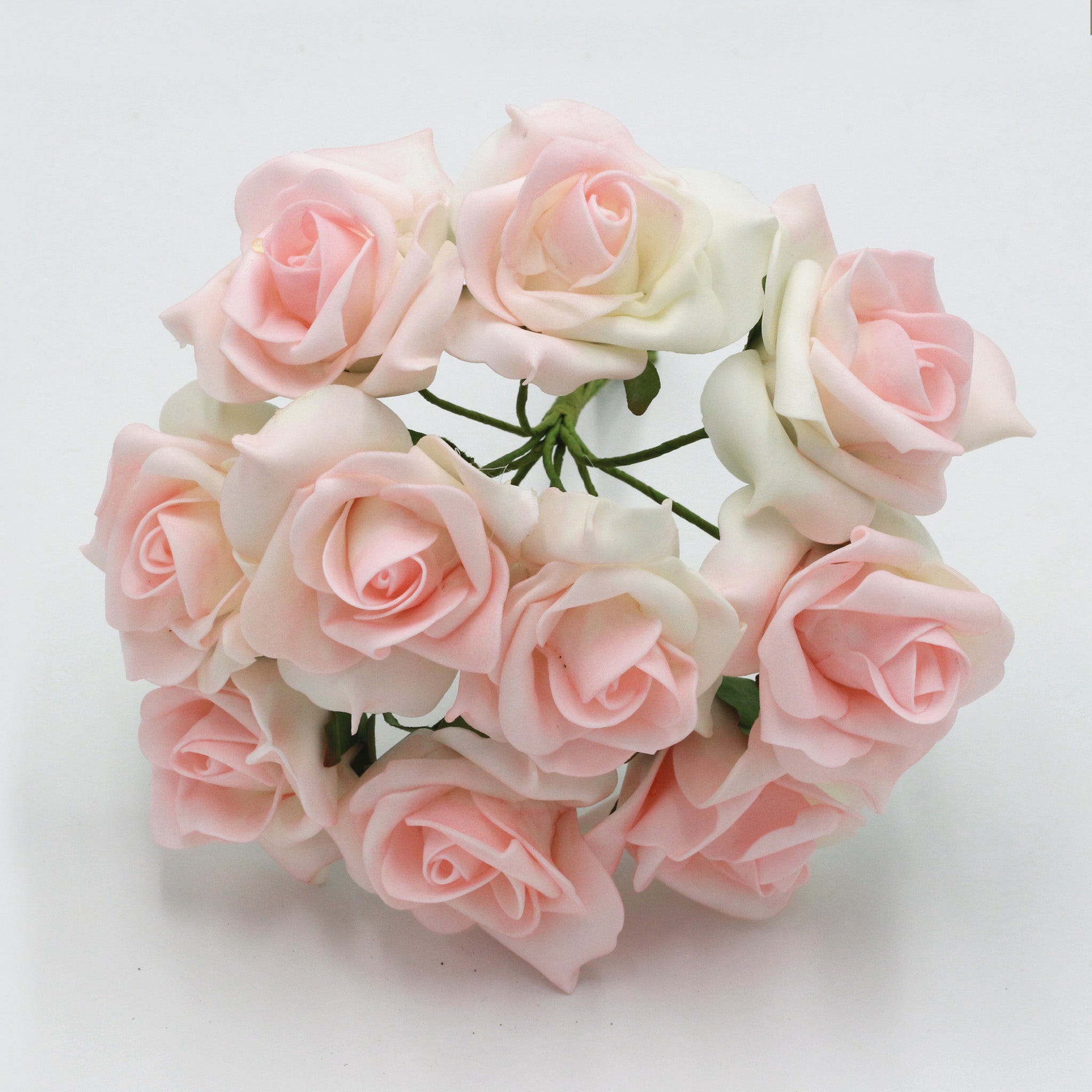 Light Pink Roses Artificial Flowers Wedding