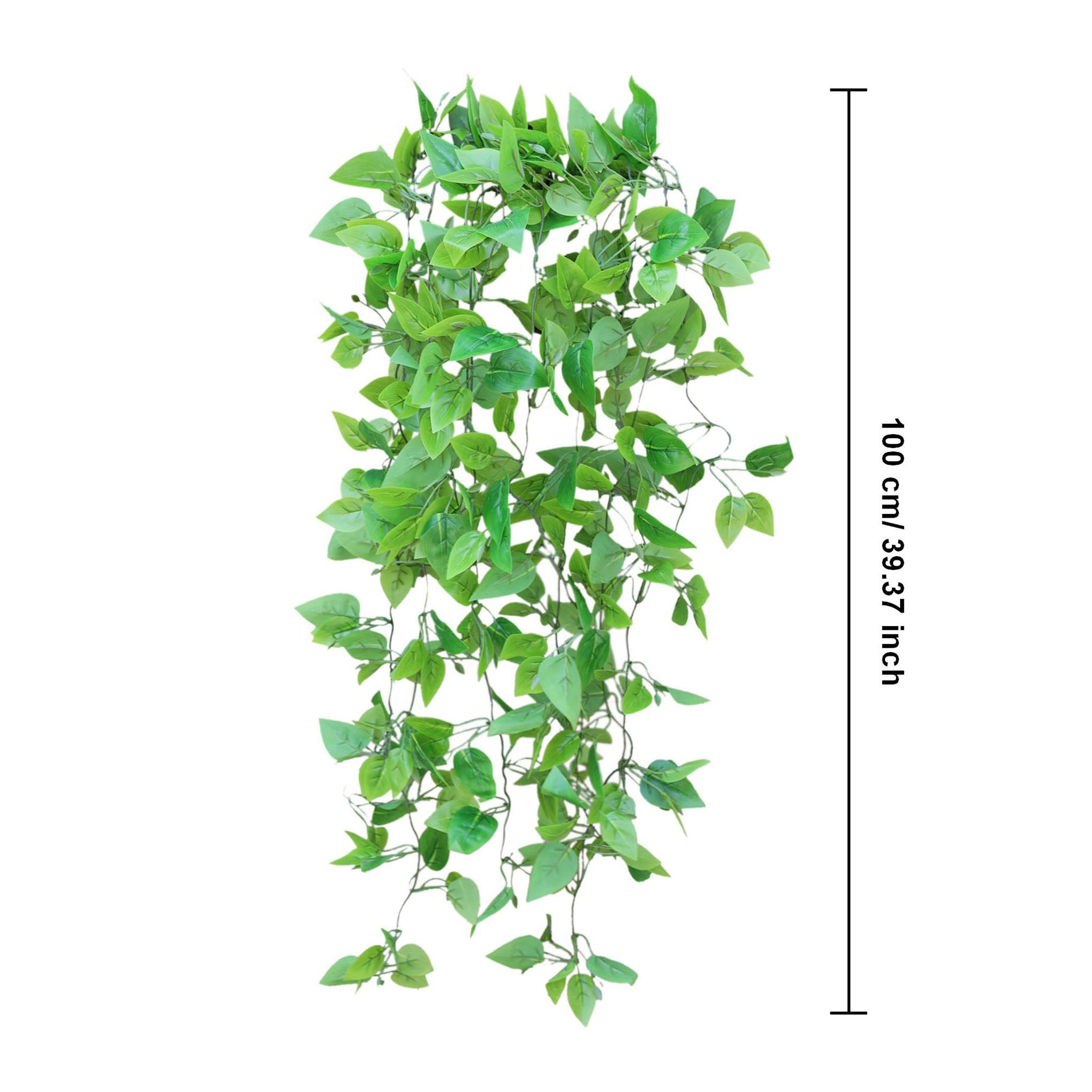 Fake Hanging Plant Vines Ivy Pothos Grape Leaf Vine