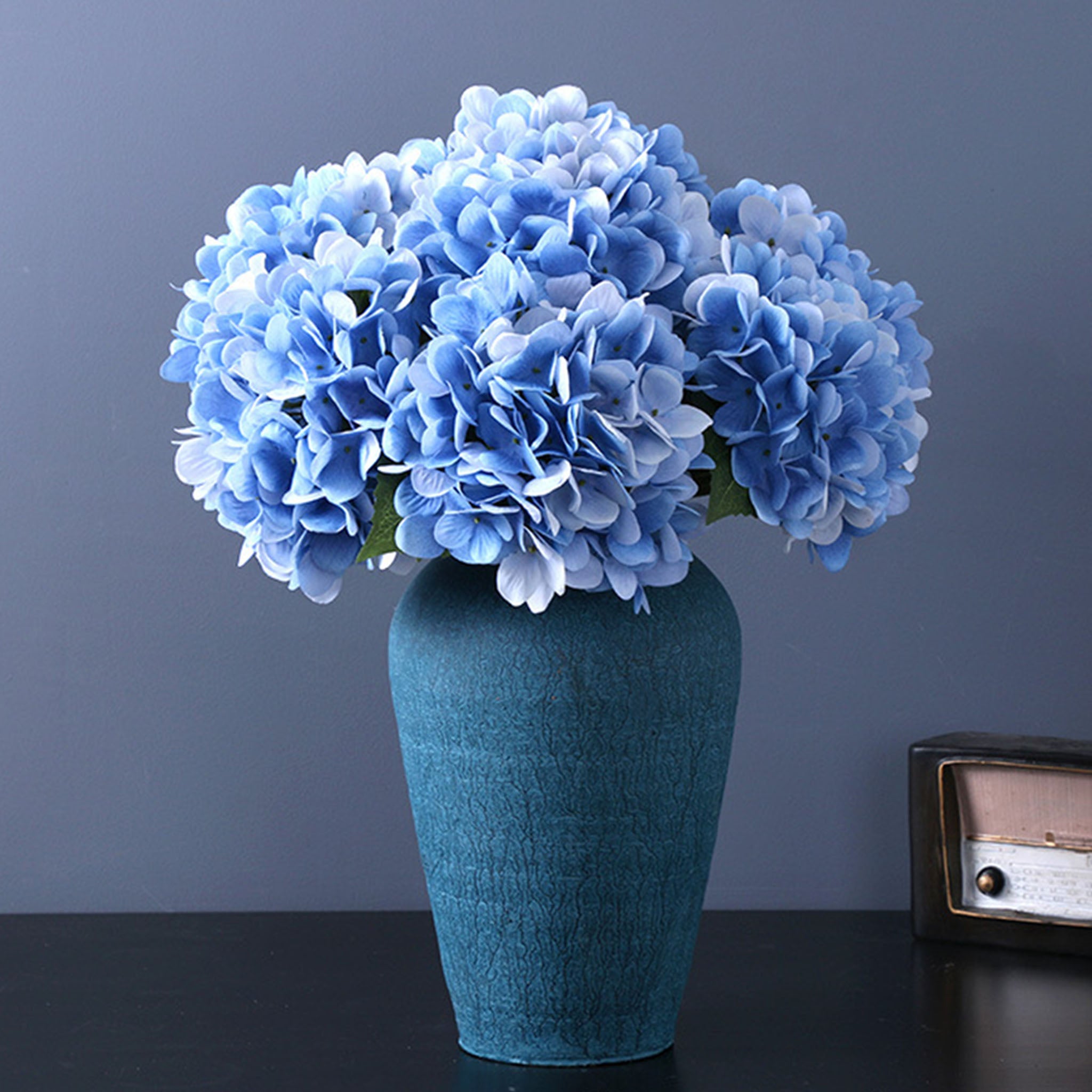 Artificial Hydrangeas Real Touch Hydrangea Flowers