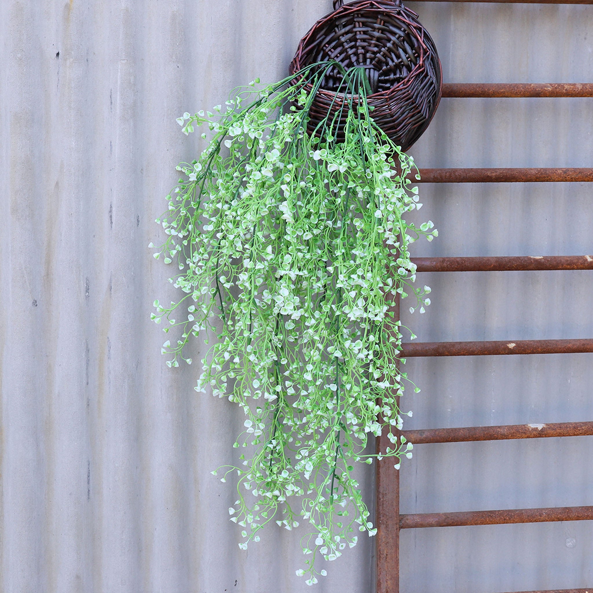 Fake Hanging Plants for Basket Vine Plastic Plants