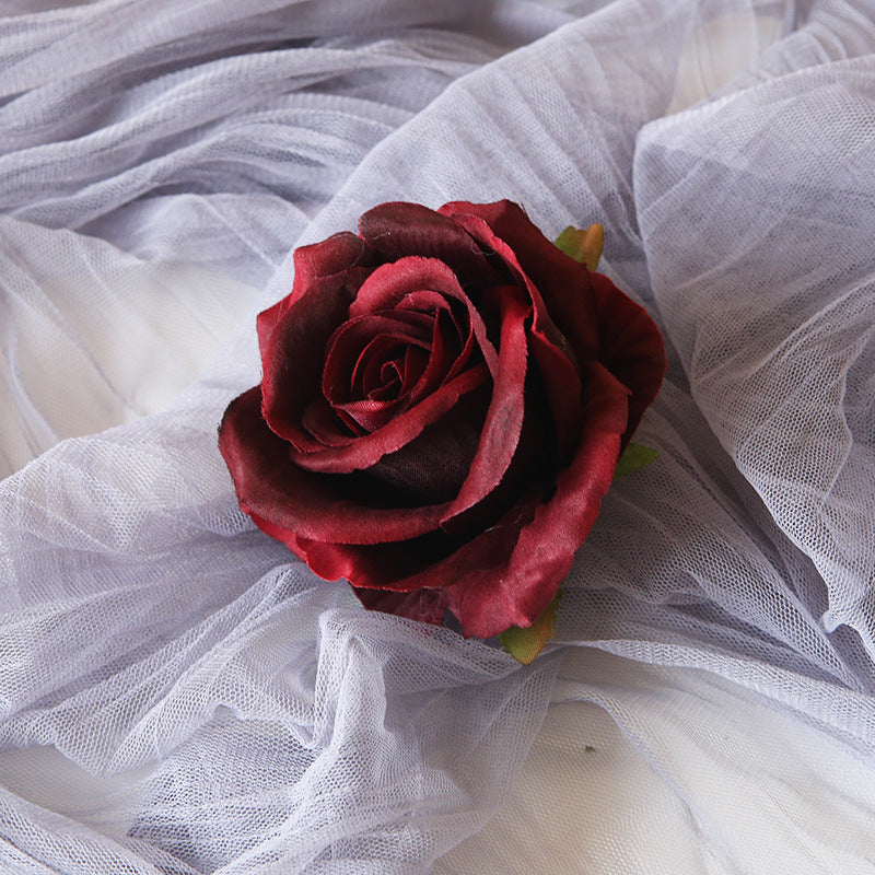 Wholesale Silk Flowers Velvet Roses 500 pcs