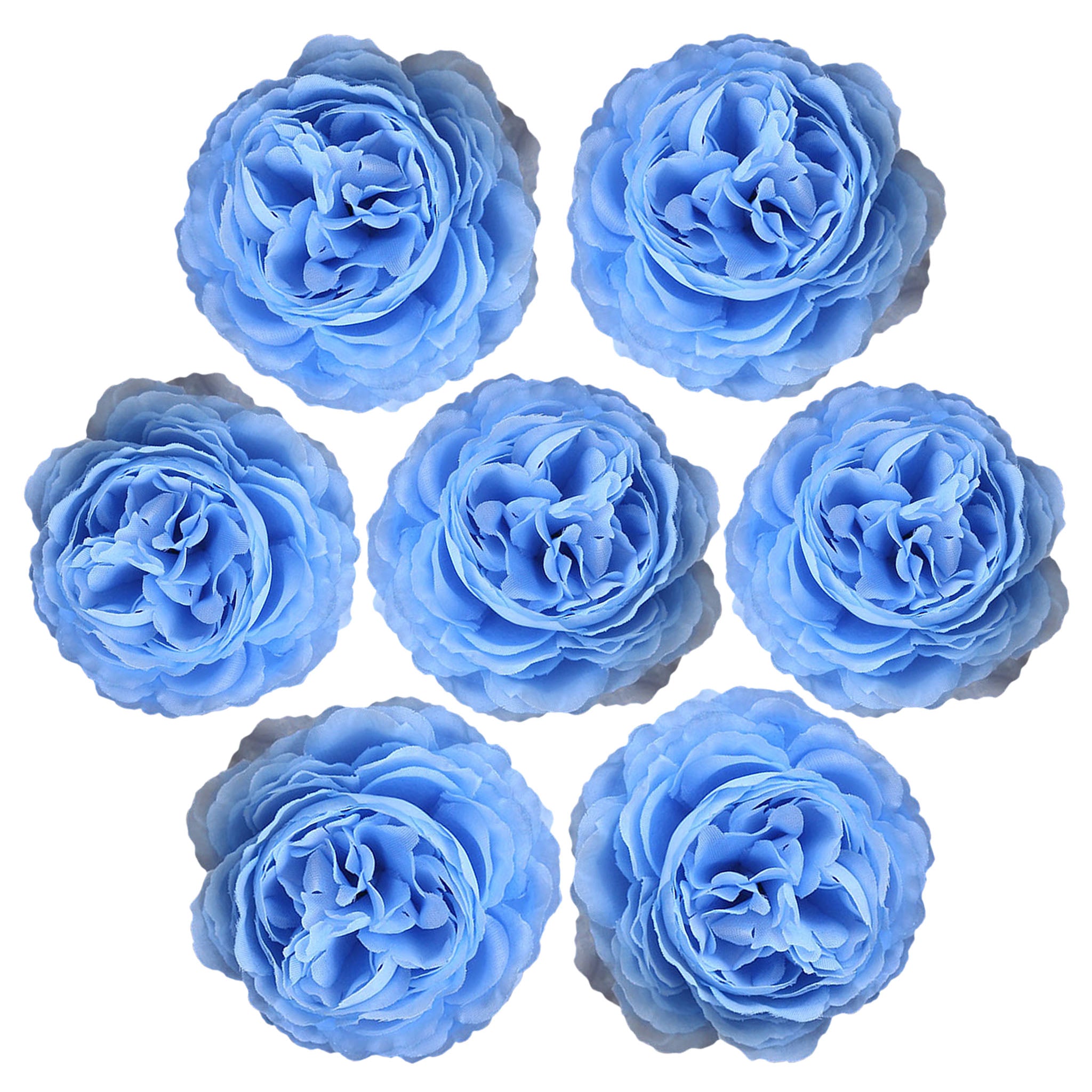 Small Silk Peony Bulk Flowers Fake Peonies 50pcs