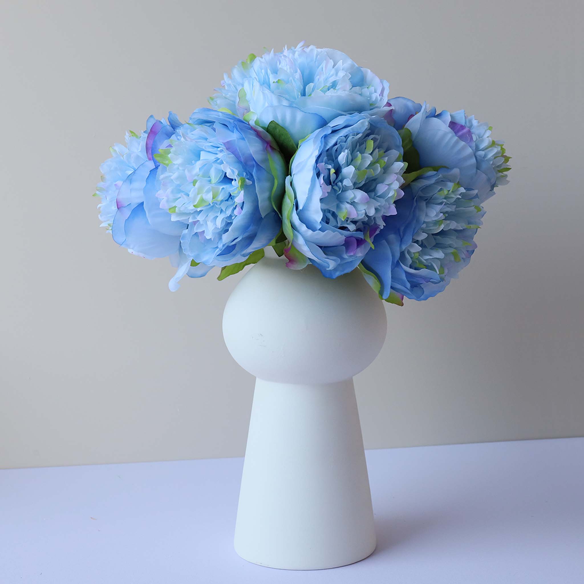 Silk Peony Bouquet Wedding Decoration Fake Flower Arrangement