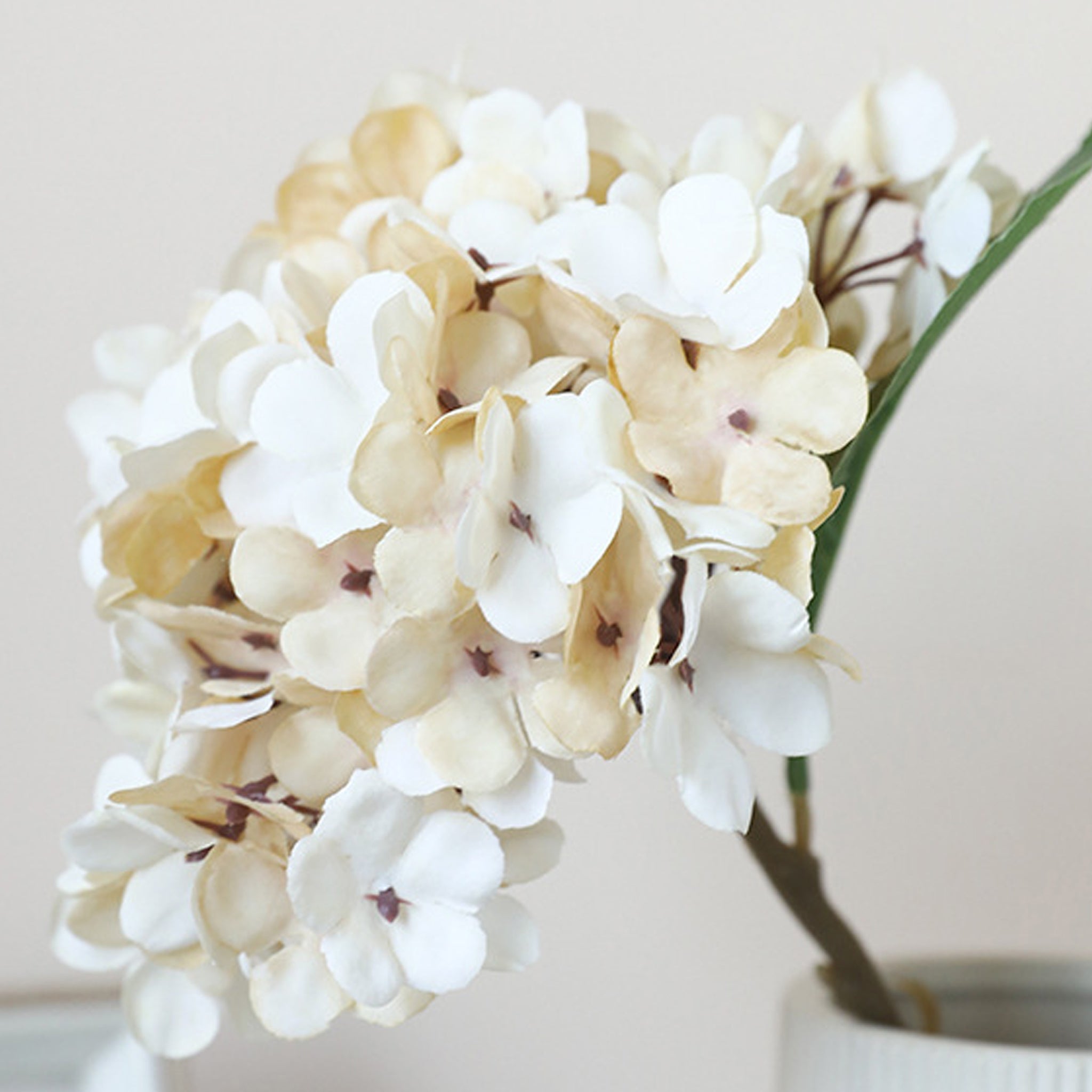 Realistic Painting Like Fake Hydrangea Flowers
