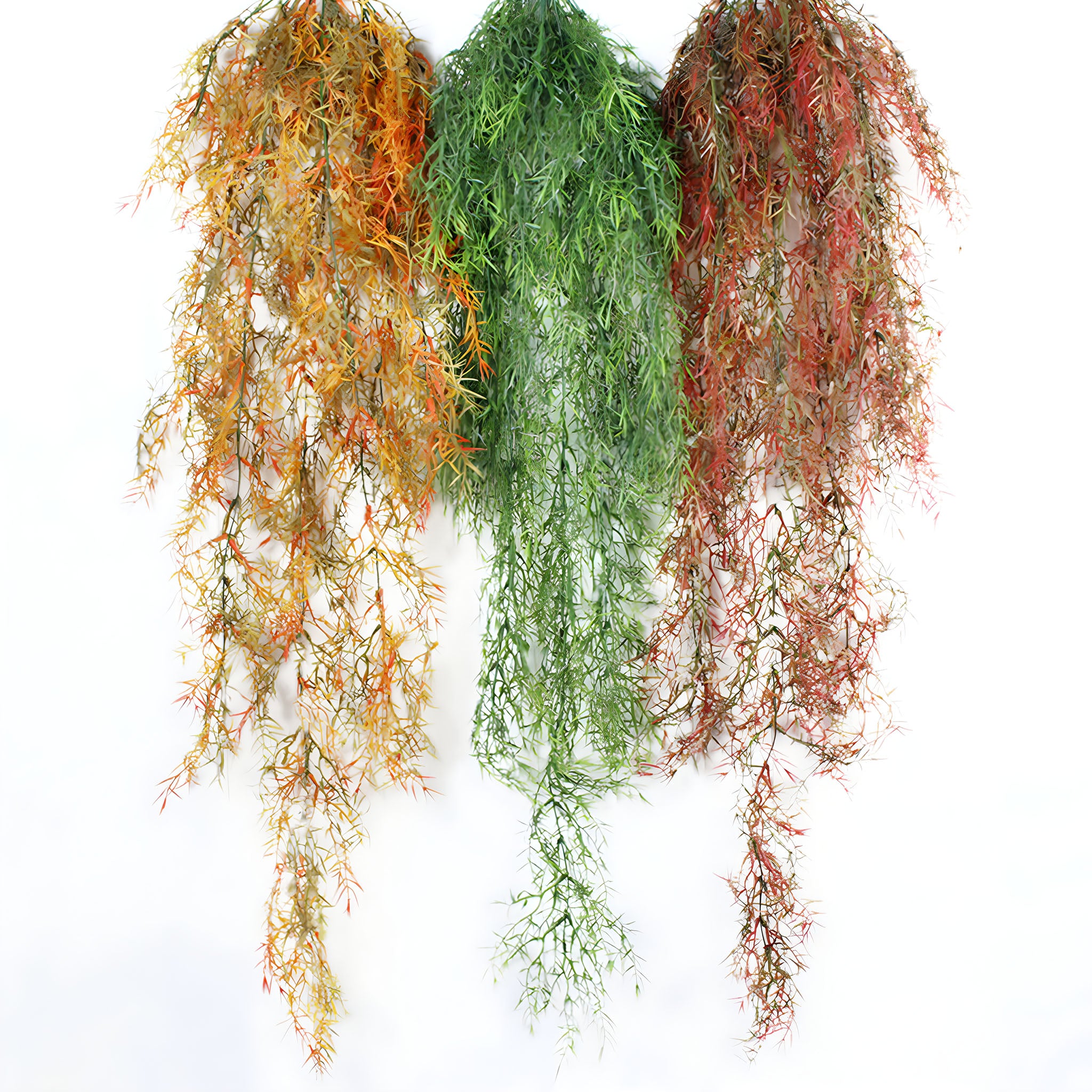 Plastic Hanging Vines Fake Plants for Outdoor Decor