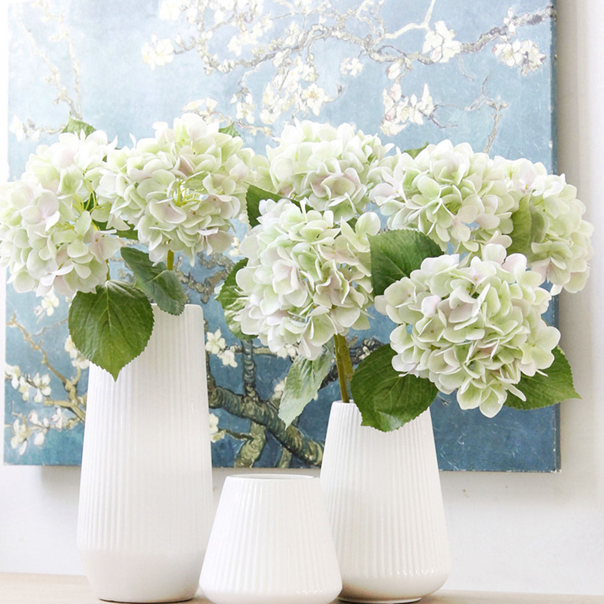 Artificial Hydrangea Flowers Silk Hydrangeas