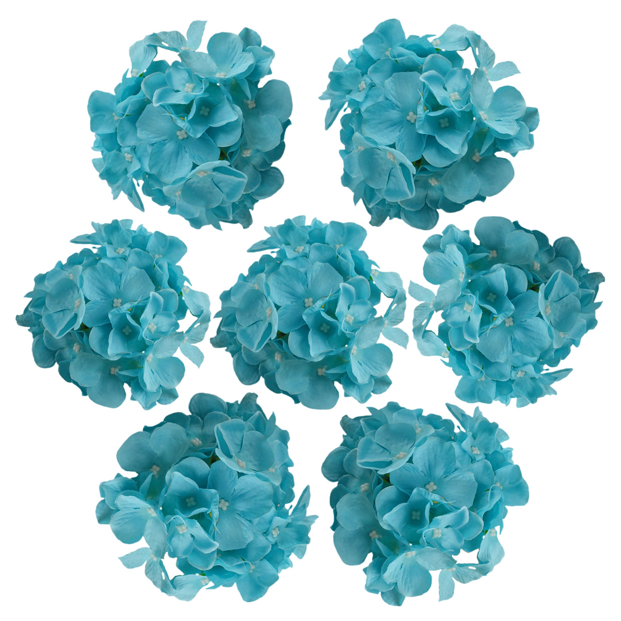 Silk Hydrangea Giant Flower Heads10pcs