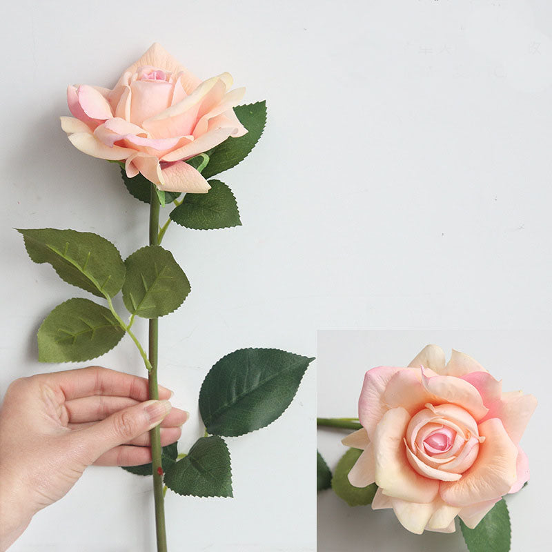 Realistic Real Touch Flowers Large Bloom Roses